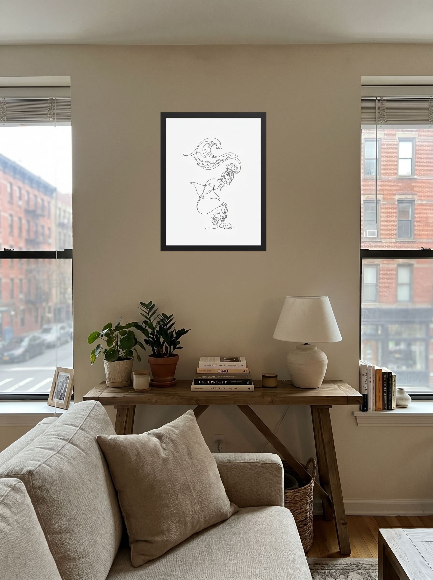 Oceanic Harmony Mockup
