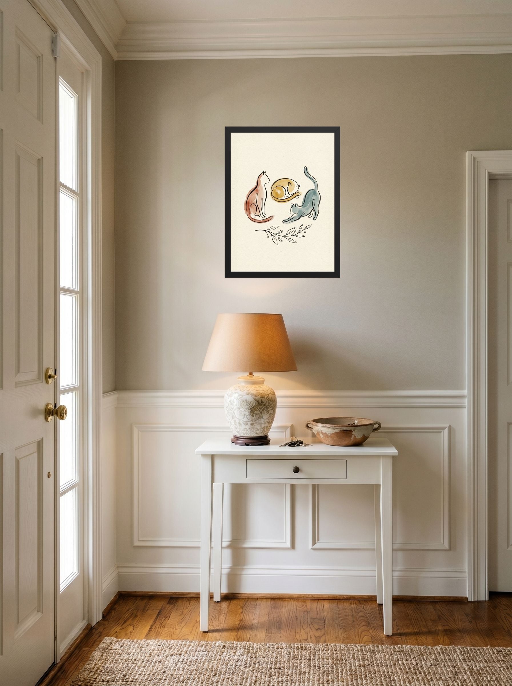 Feline Trio Mockup