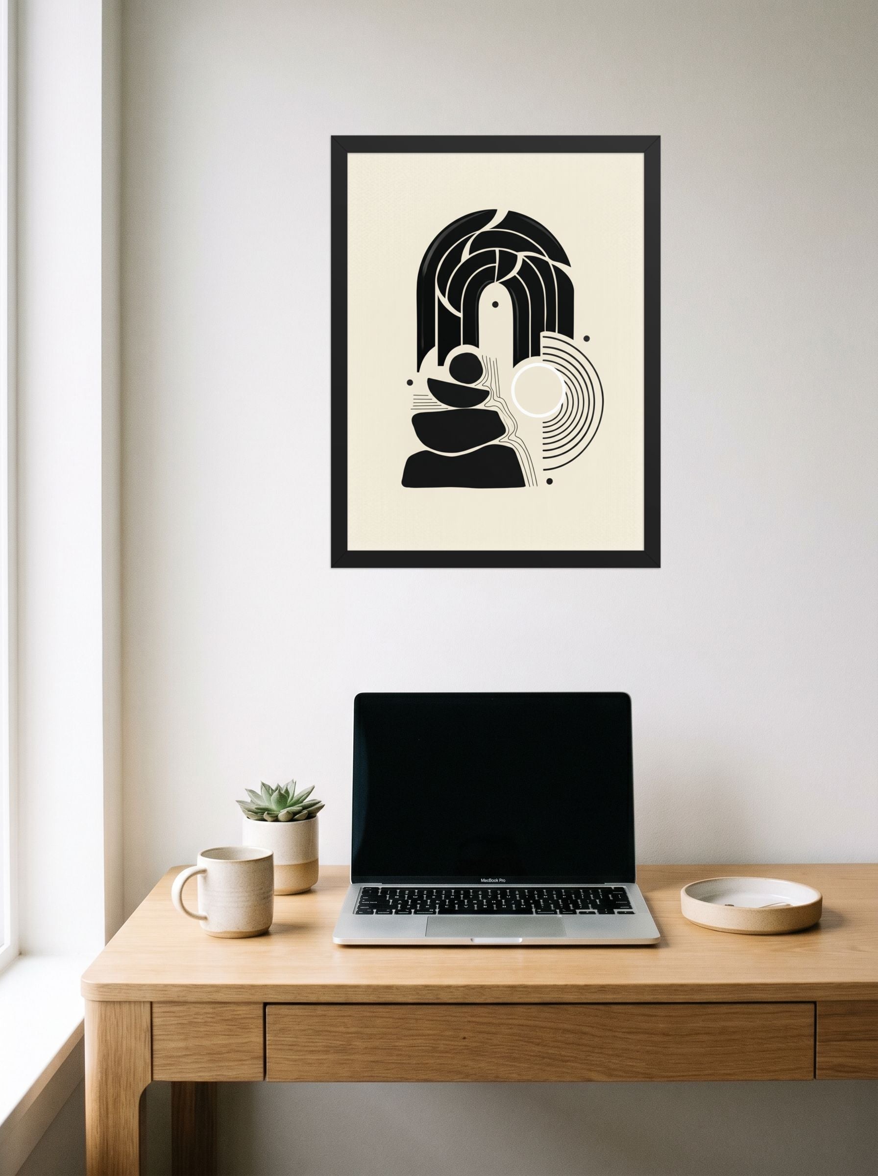 Monochrome Equilibrium Mockup