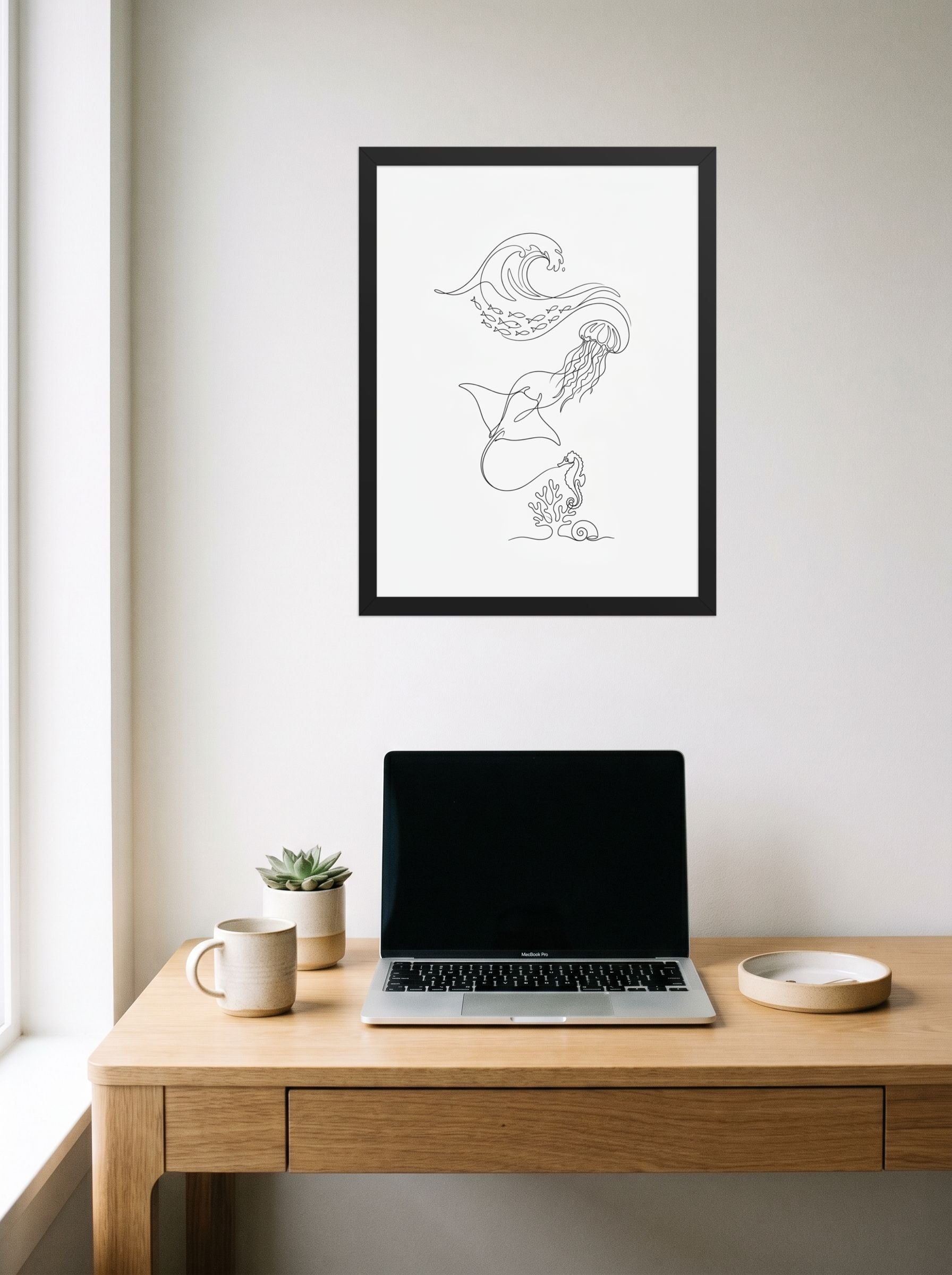 Oceanic Harmony Mockup