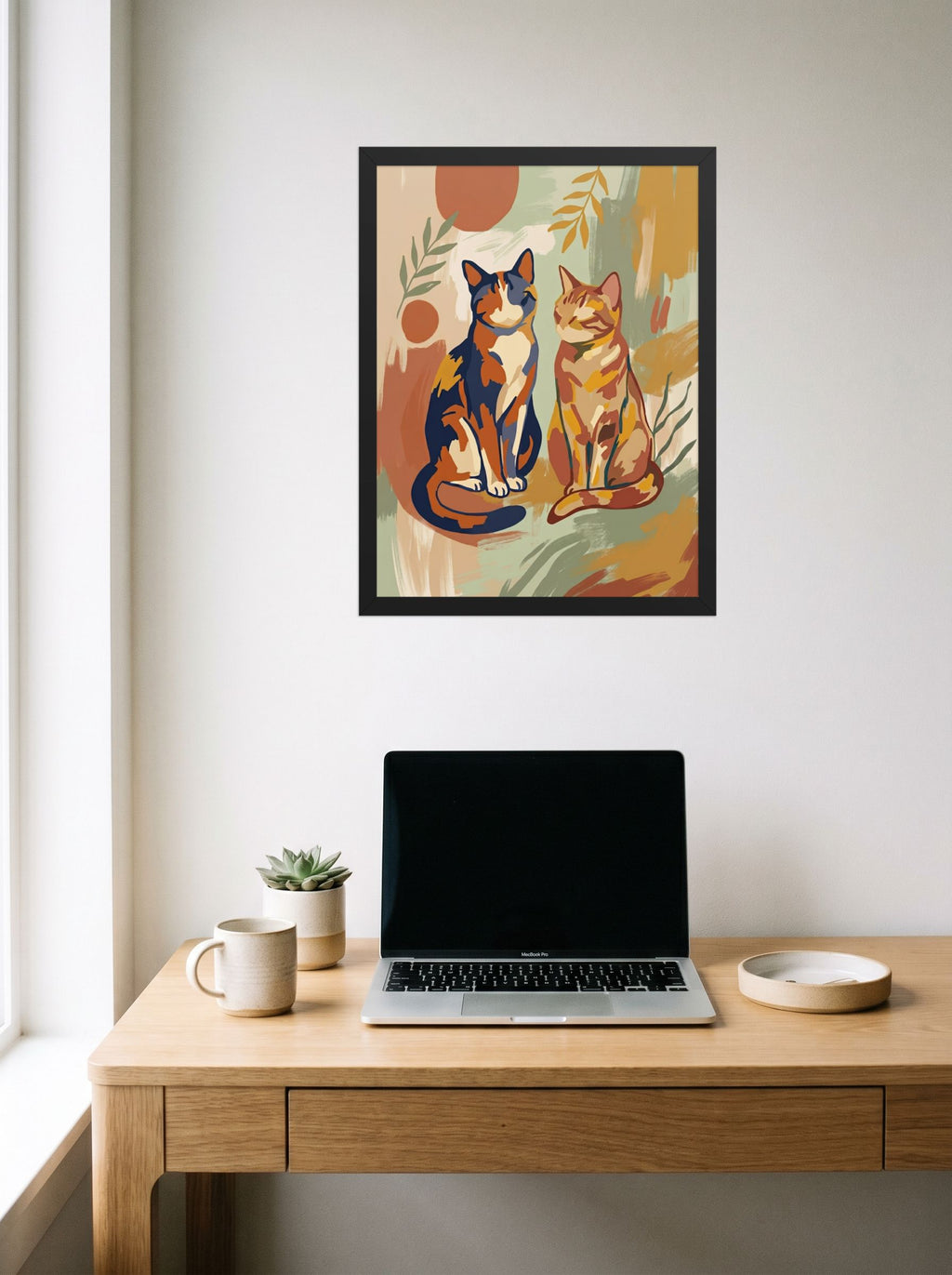 Feline Companions Mockup