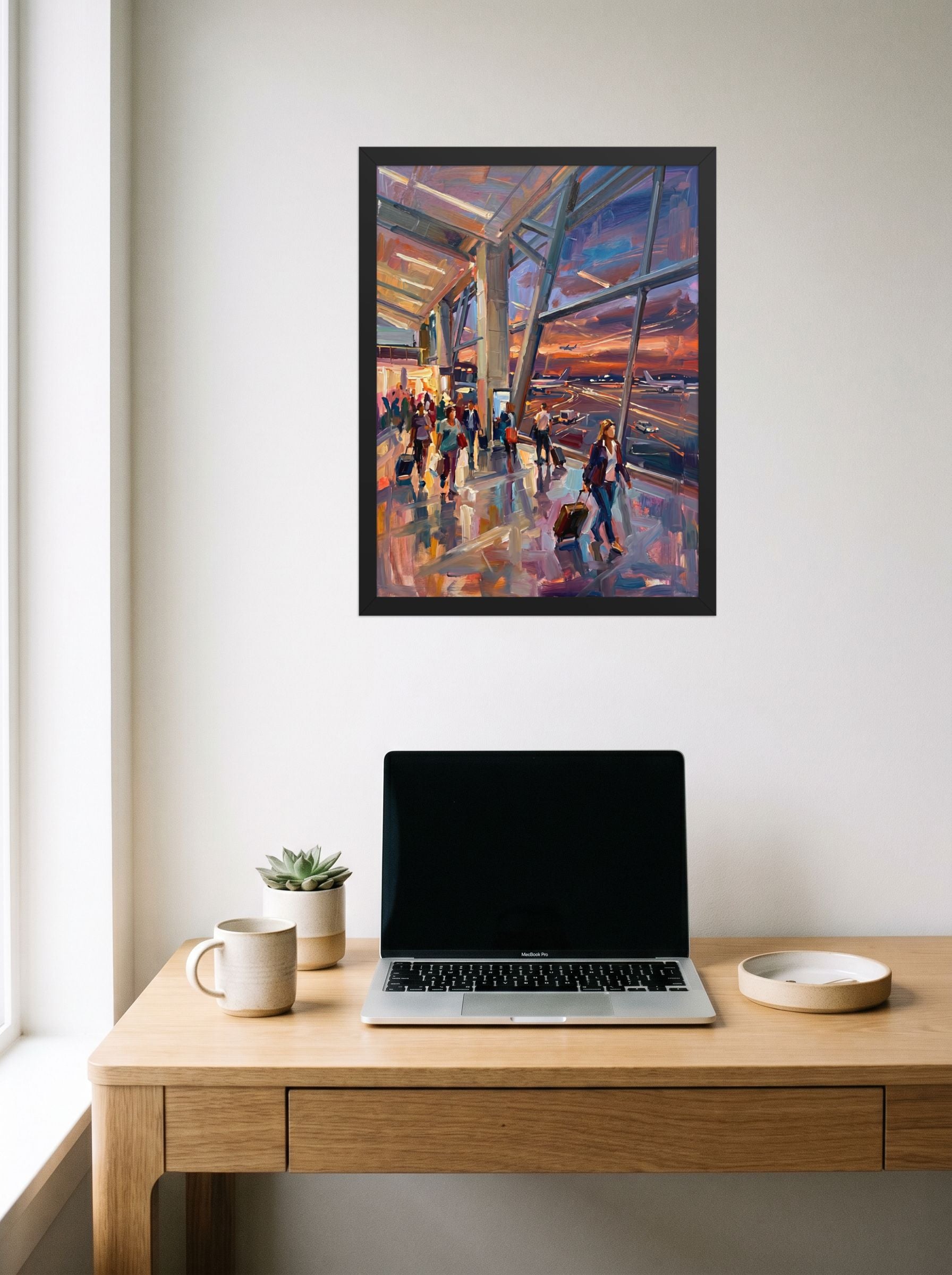 Departures at Dusk Mockup