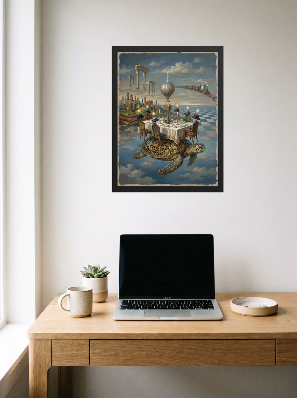 The Tea Party of Time Custom Mockup