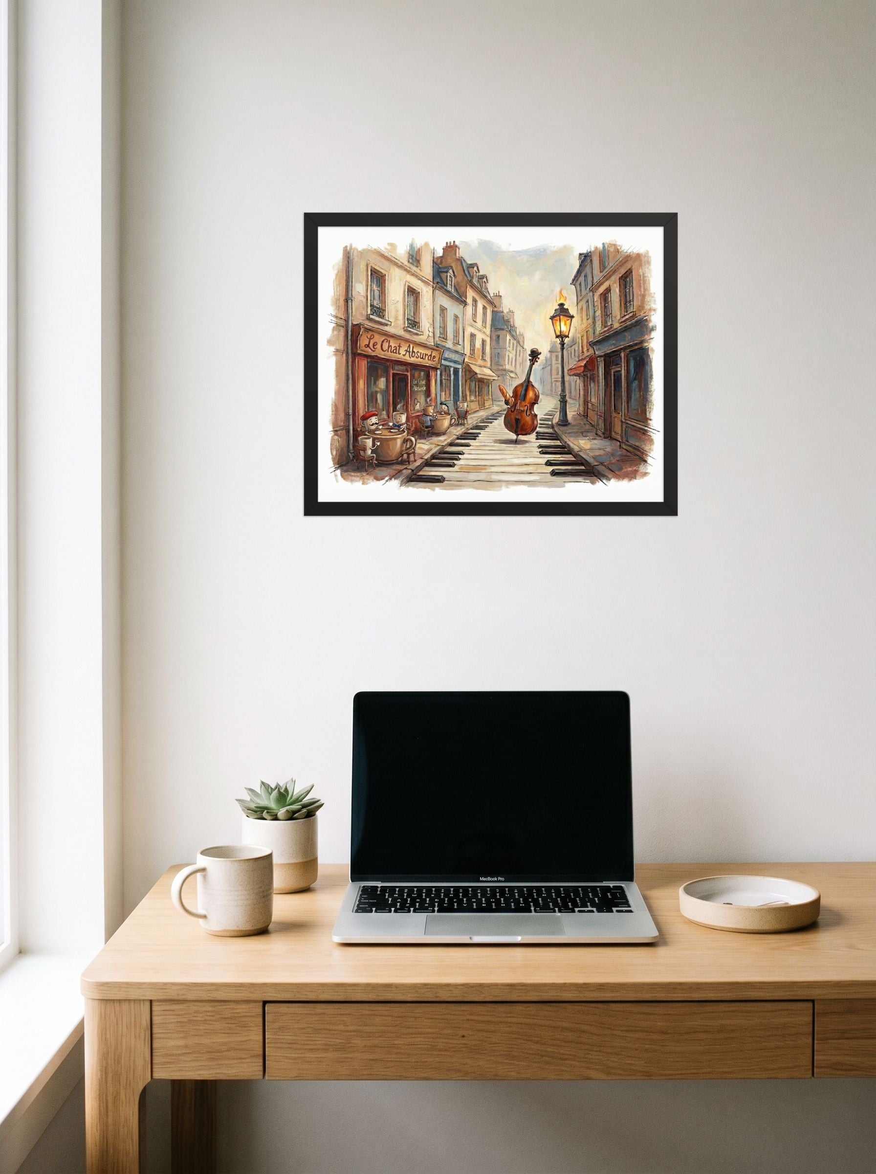 Rhapsody on Rue Absurde Mockup