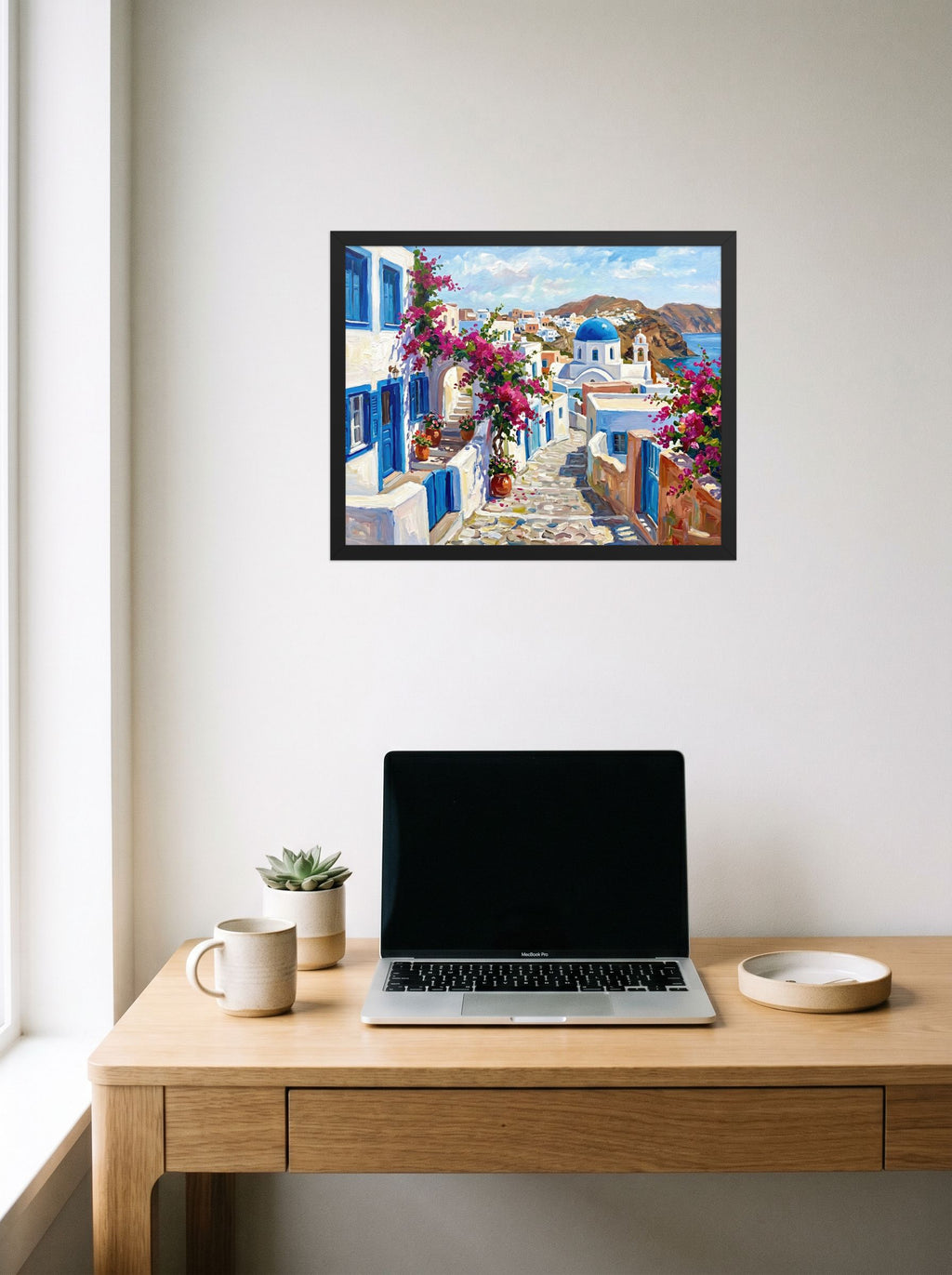 Aegean Blooms Mockup