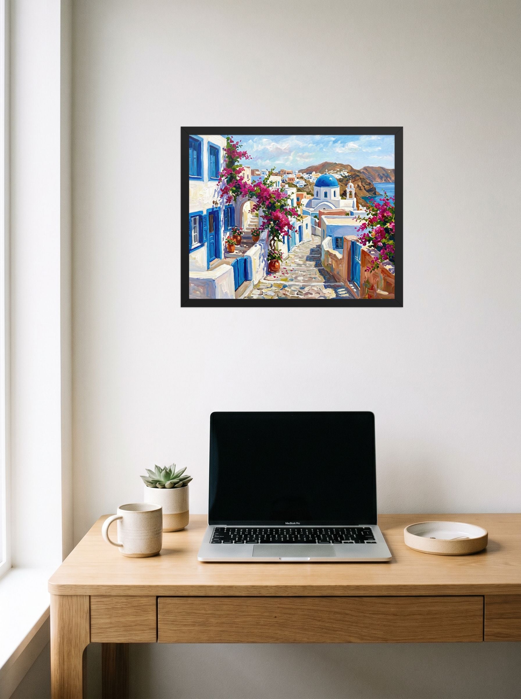 Aegean Blooms Mockup
