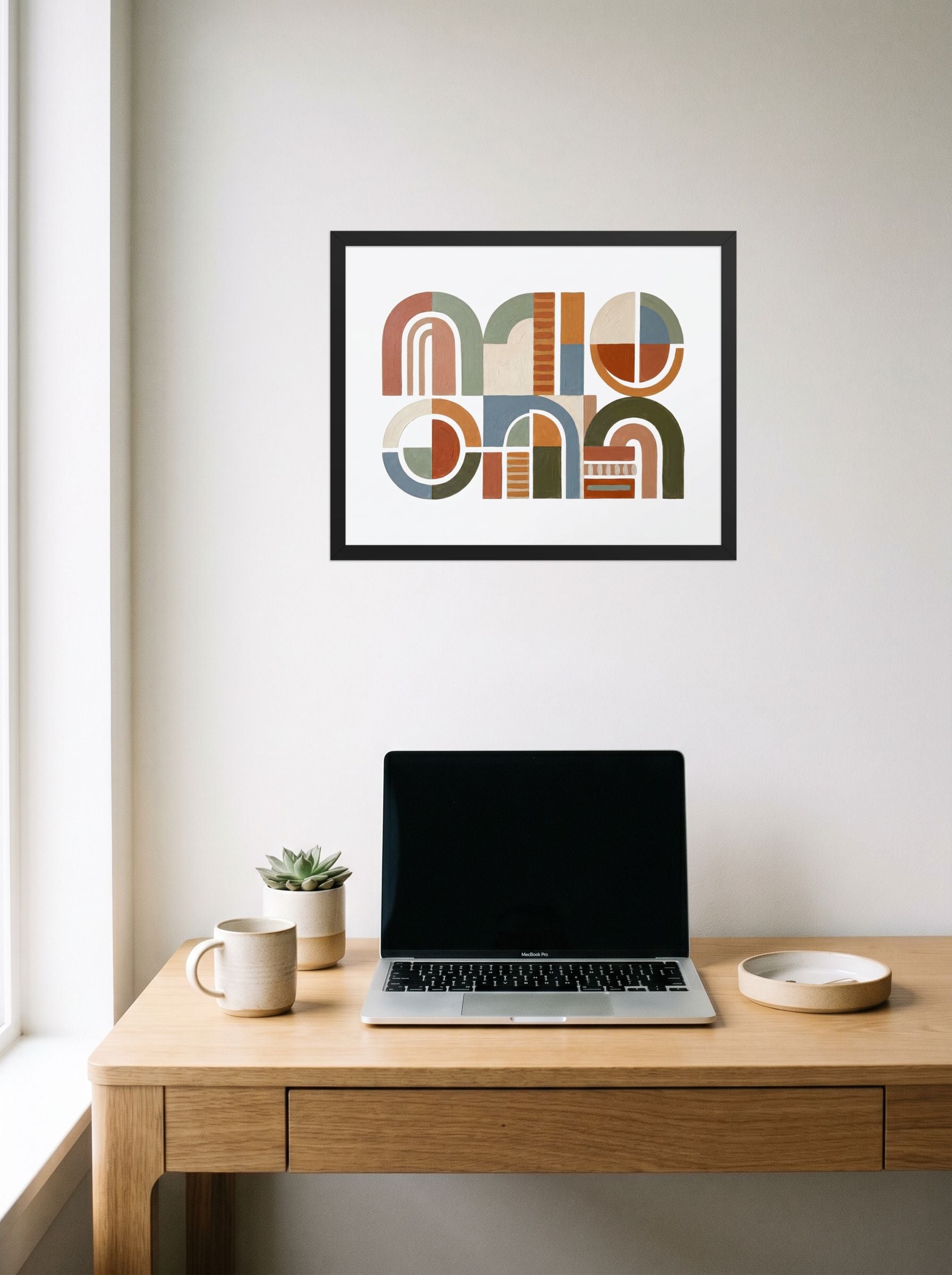 Textured Arches Mockup