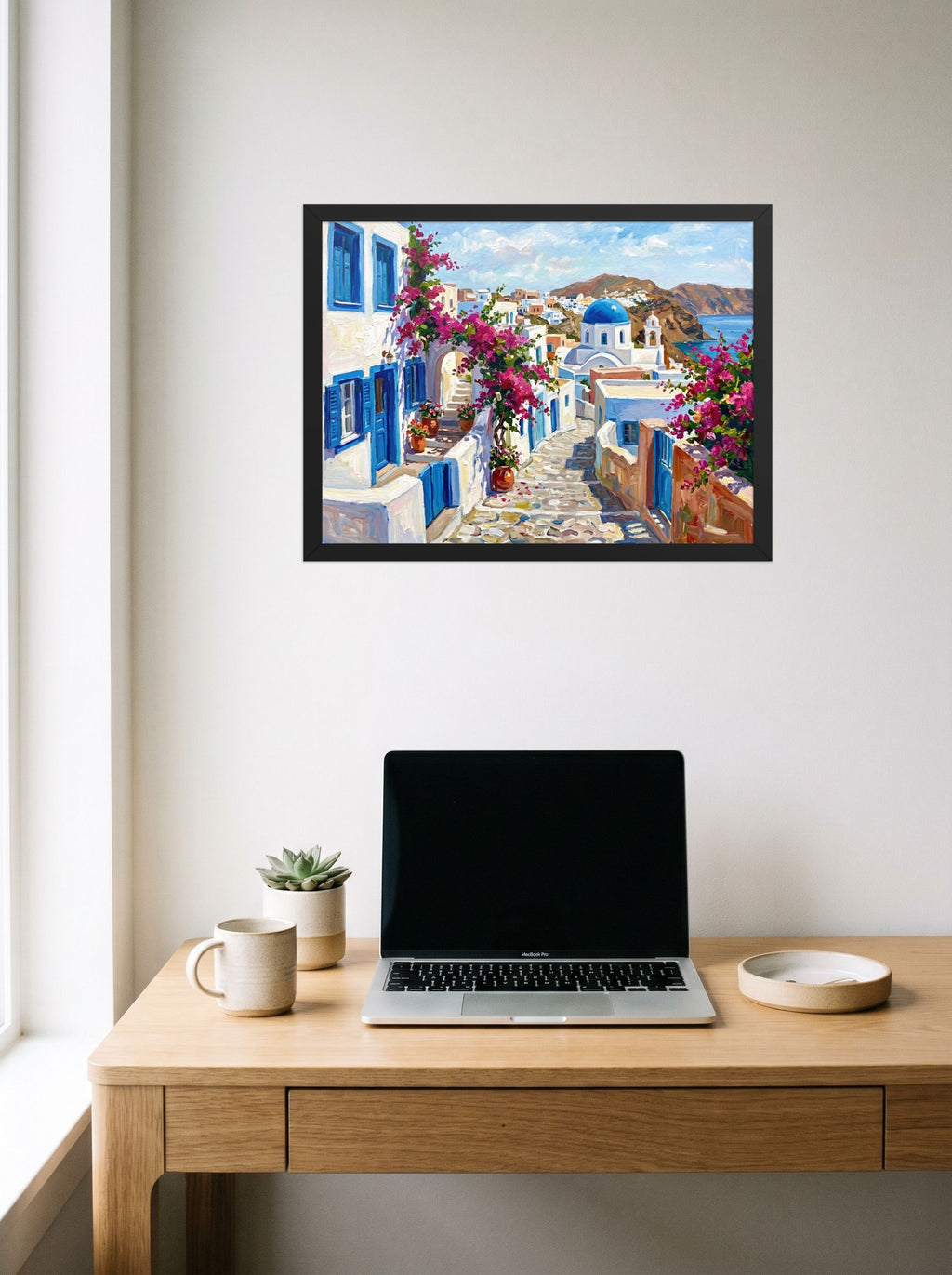 Aegean Blooms Mockup