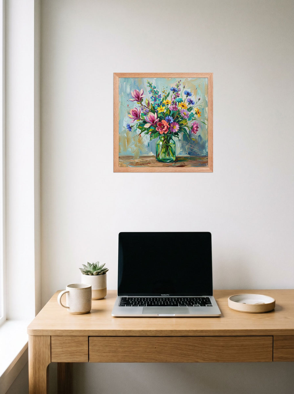 Wildflower Glass Mockup