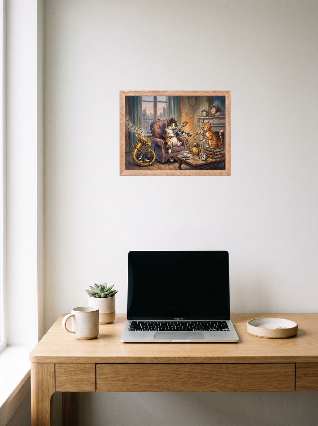 The Feline Symphony Mockup