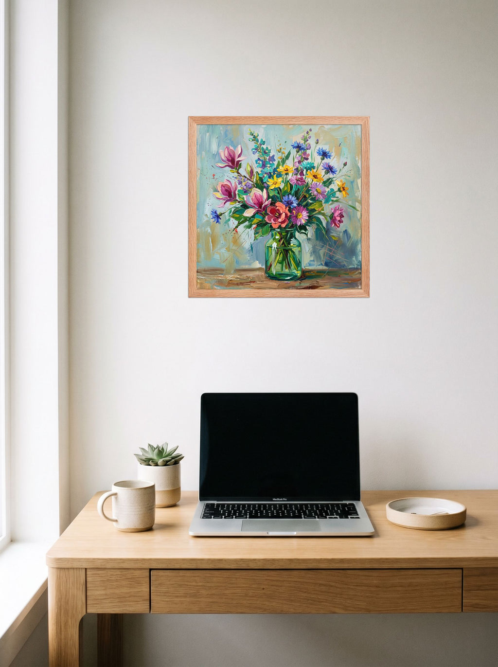 Wildflower Glass Mockup
