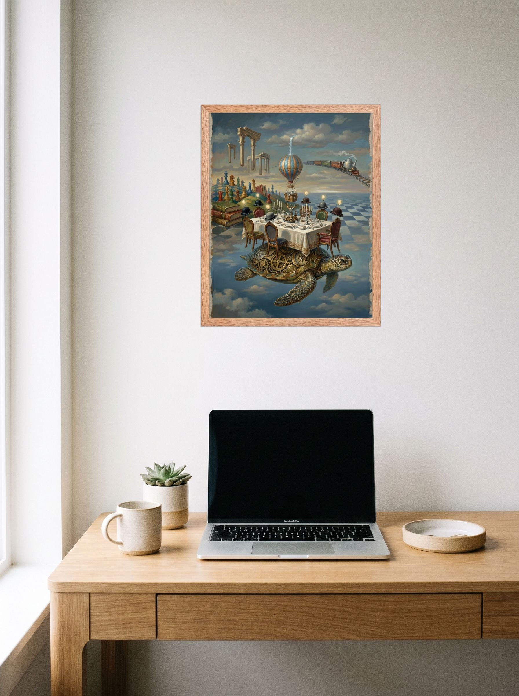 The Tea Party of Time Custom Mockup