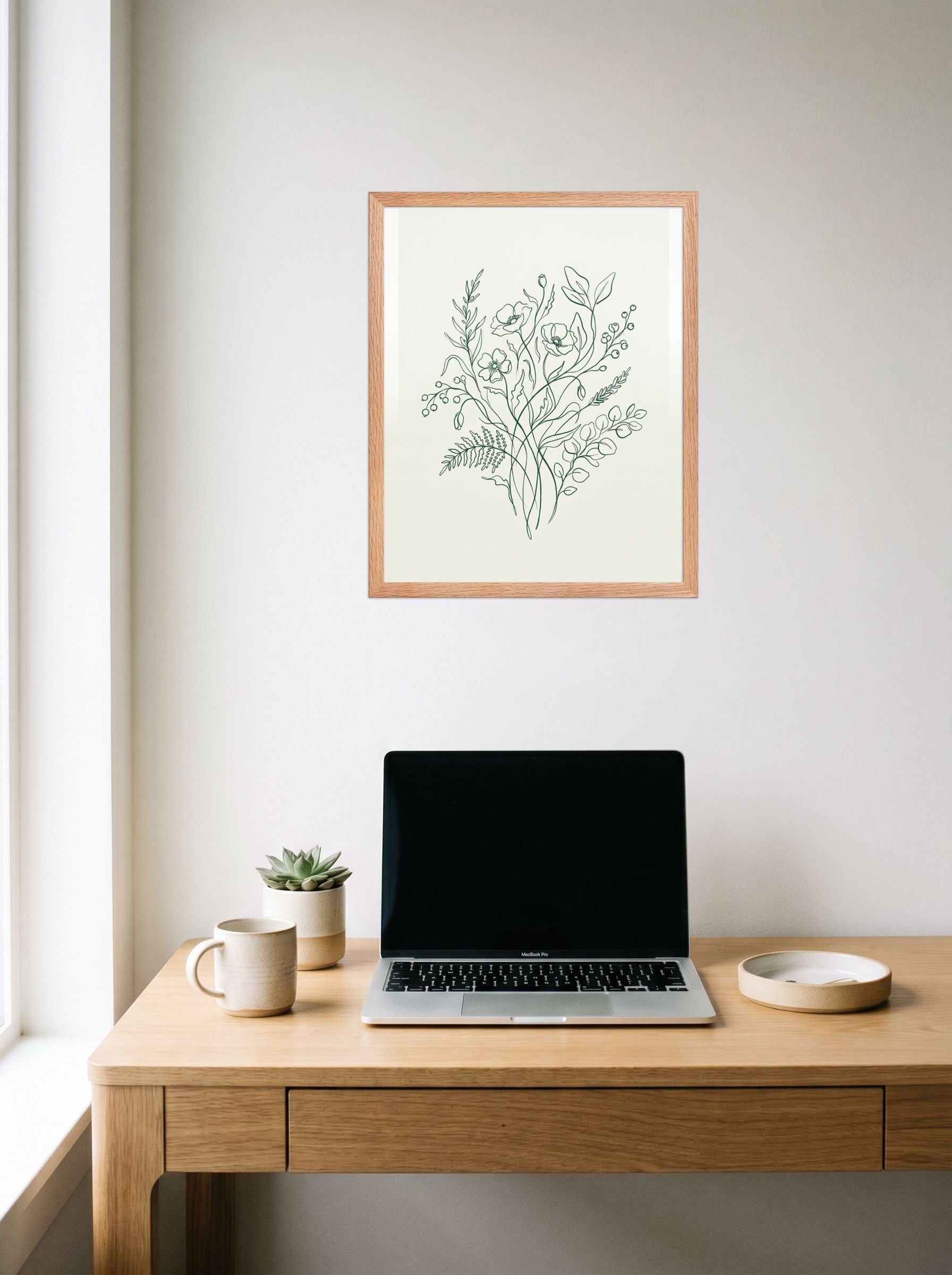 Botanical Symphony Mockup