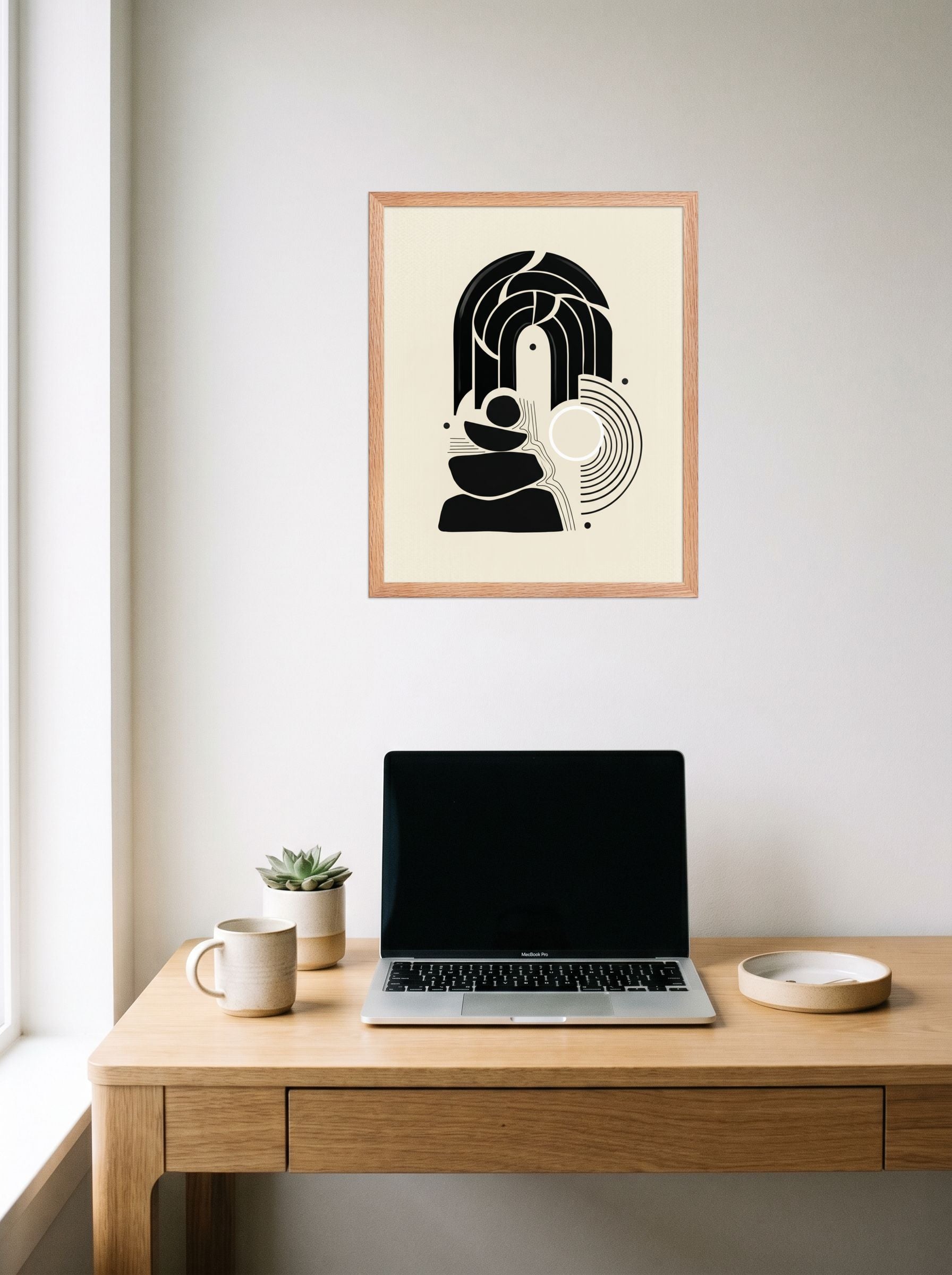 Monochrome Equilibrium Mockup