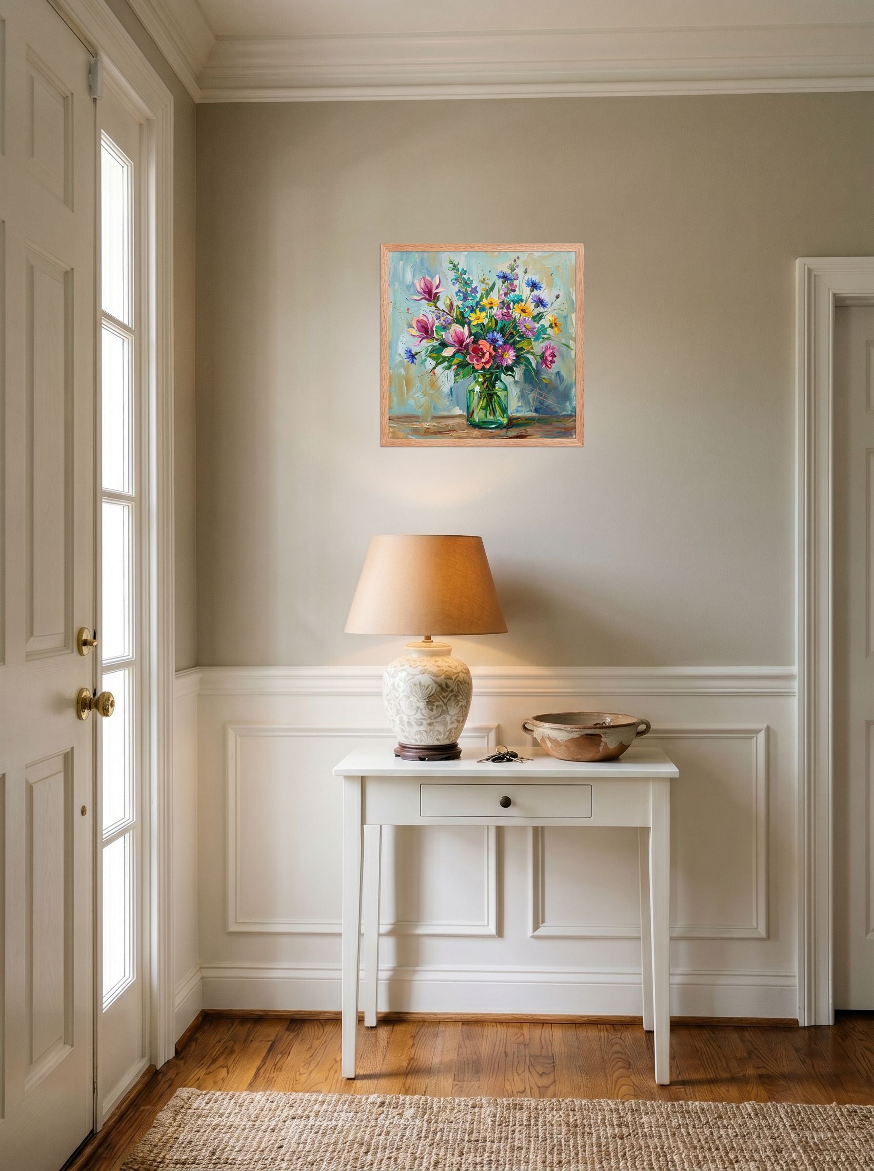 Wildflower Glass Mockup