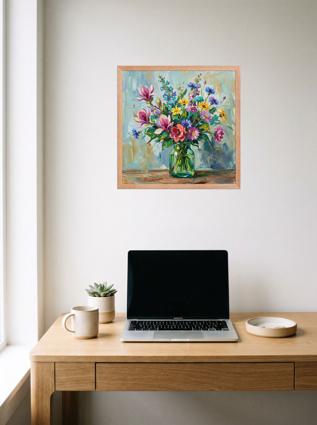 Wildflower Glass Mockup