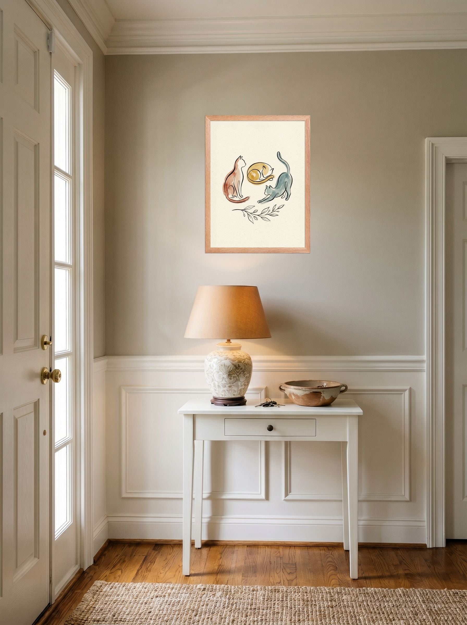 Feline Trio Mockup