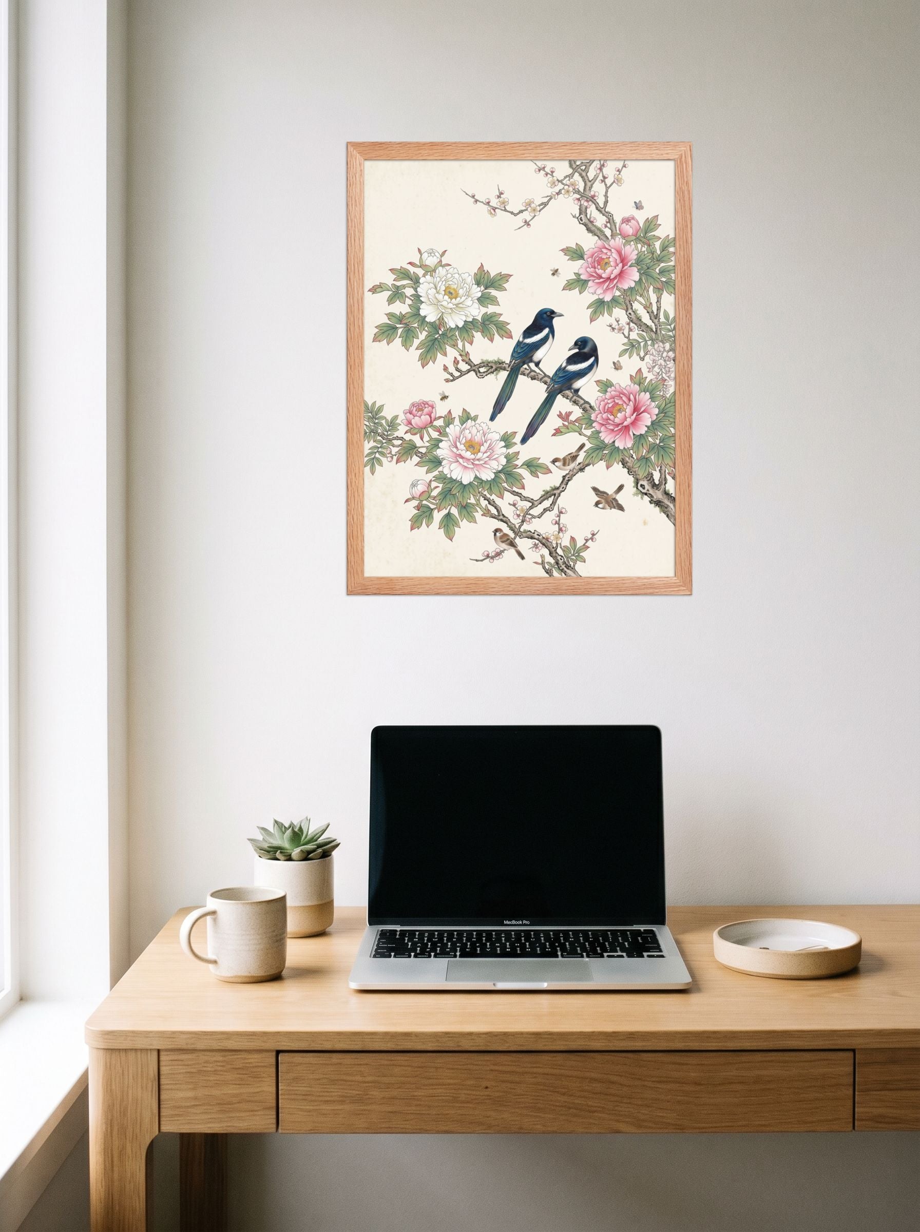 Whispers of the Peony Garden Mockup