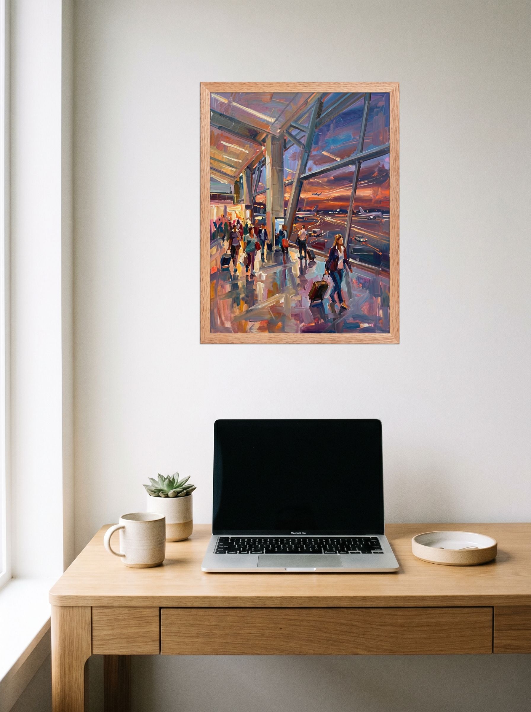 Departures at Dusk Mockup