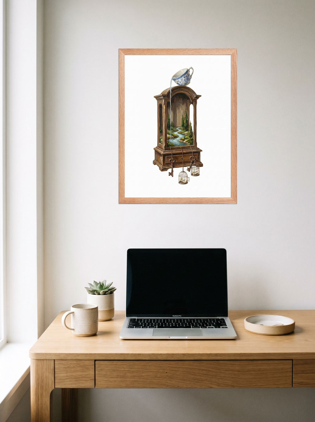 The Caged Reason Mockup
