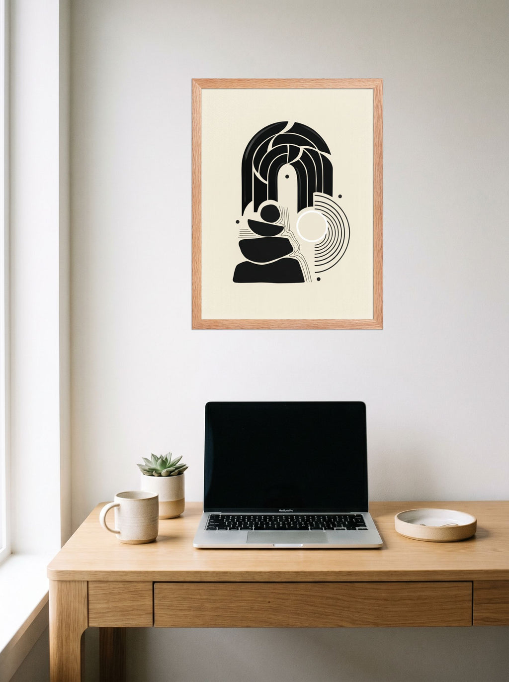 Monochrome Equilibrium Mockup