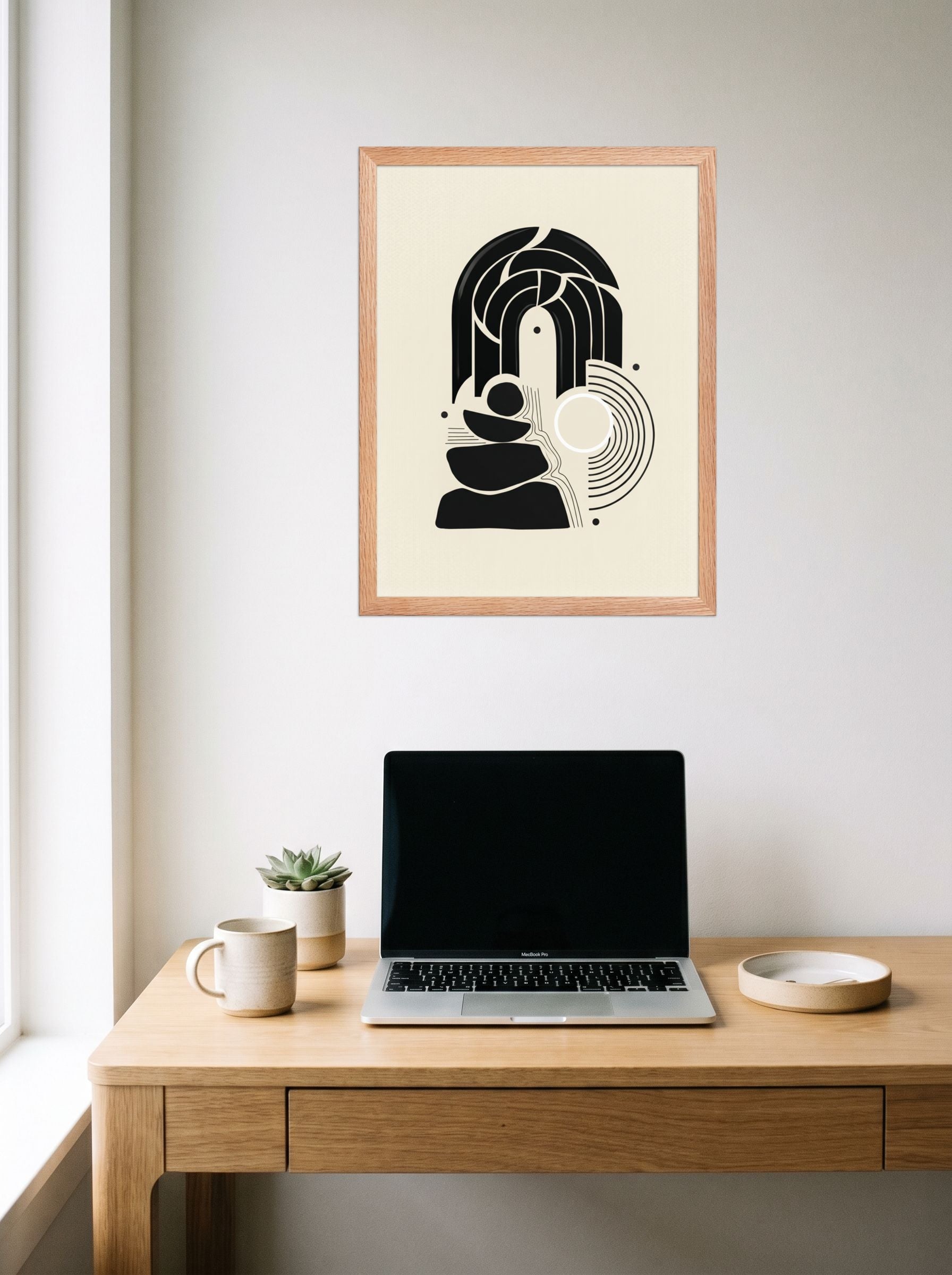Monochrome Equilibrium Mockup