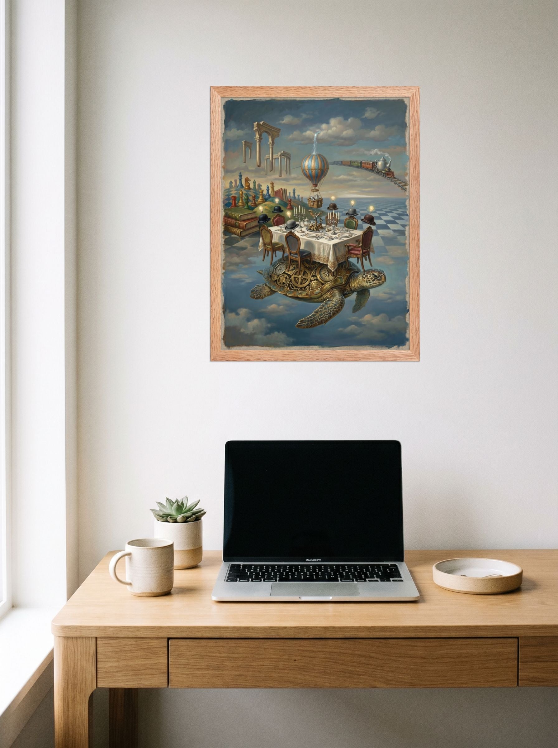 The Tea Party of Time Custom Mockup
