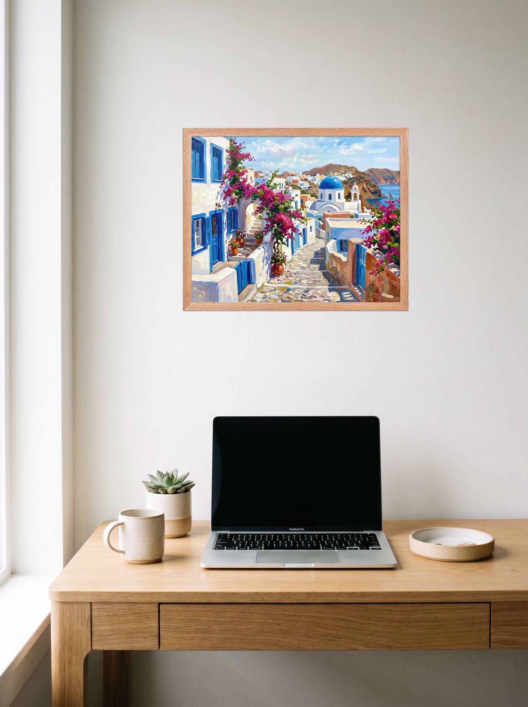 Aegean Blooms Mockup