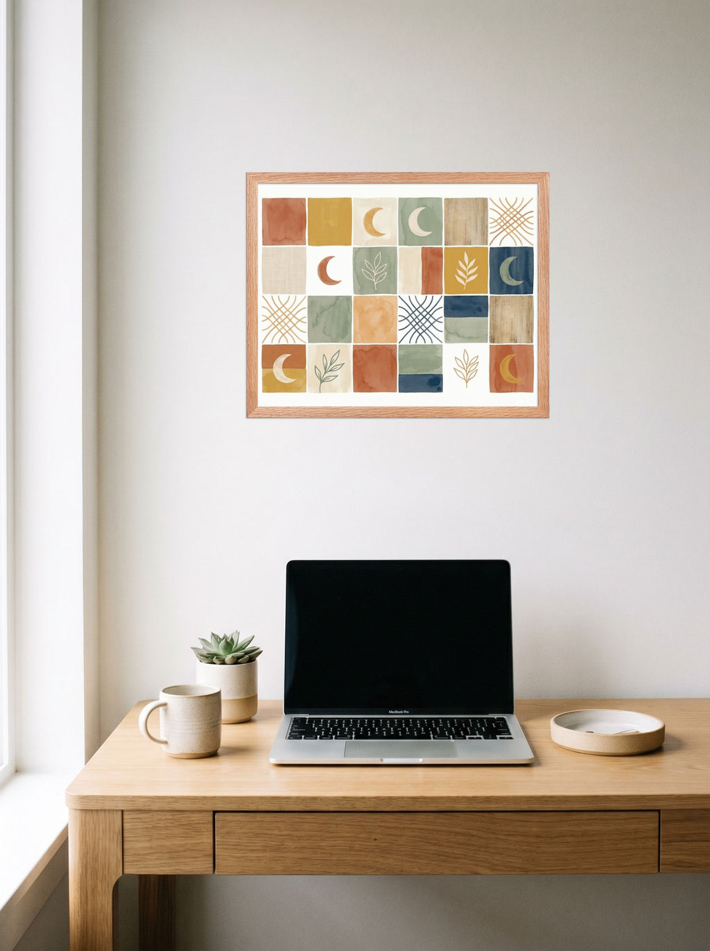 Celestial Patchwork Mockup