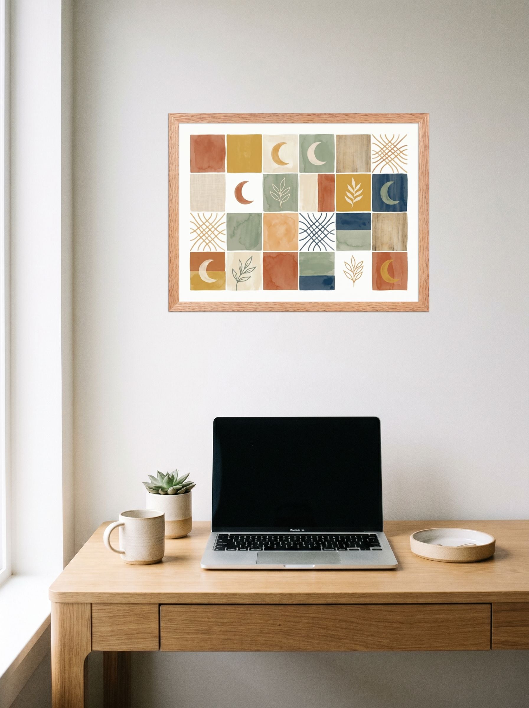 Celestial Patchwork Mockup