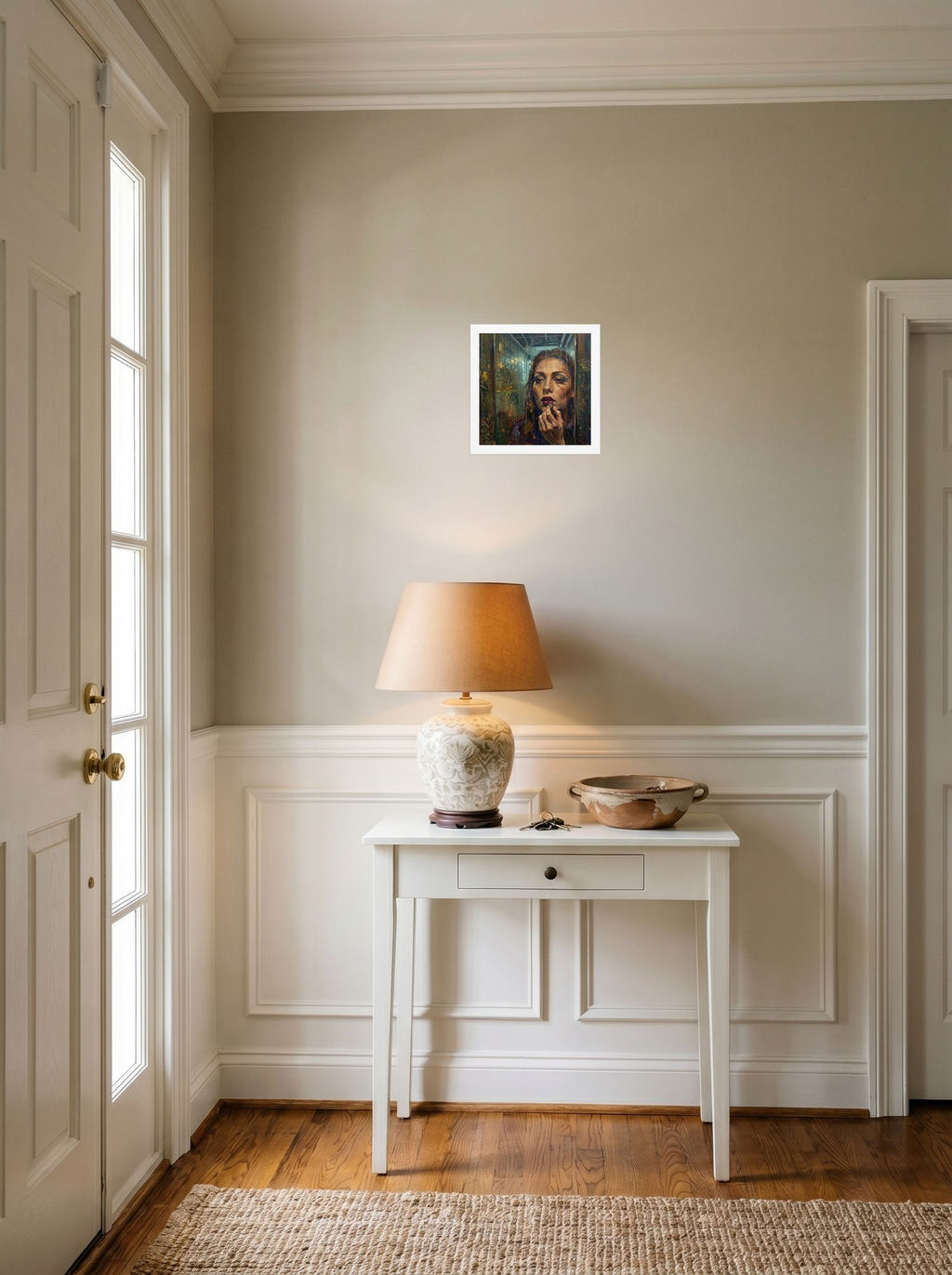 Behind the Glass Mockup