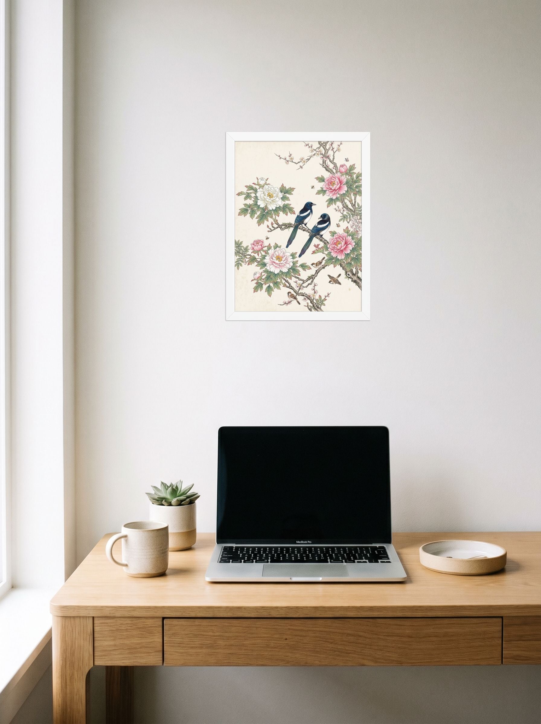 Whispers of the Peony Garden Mockup