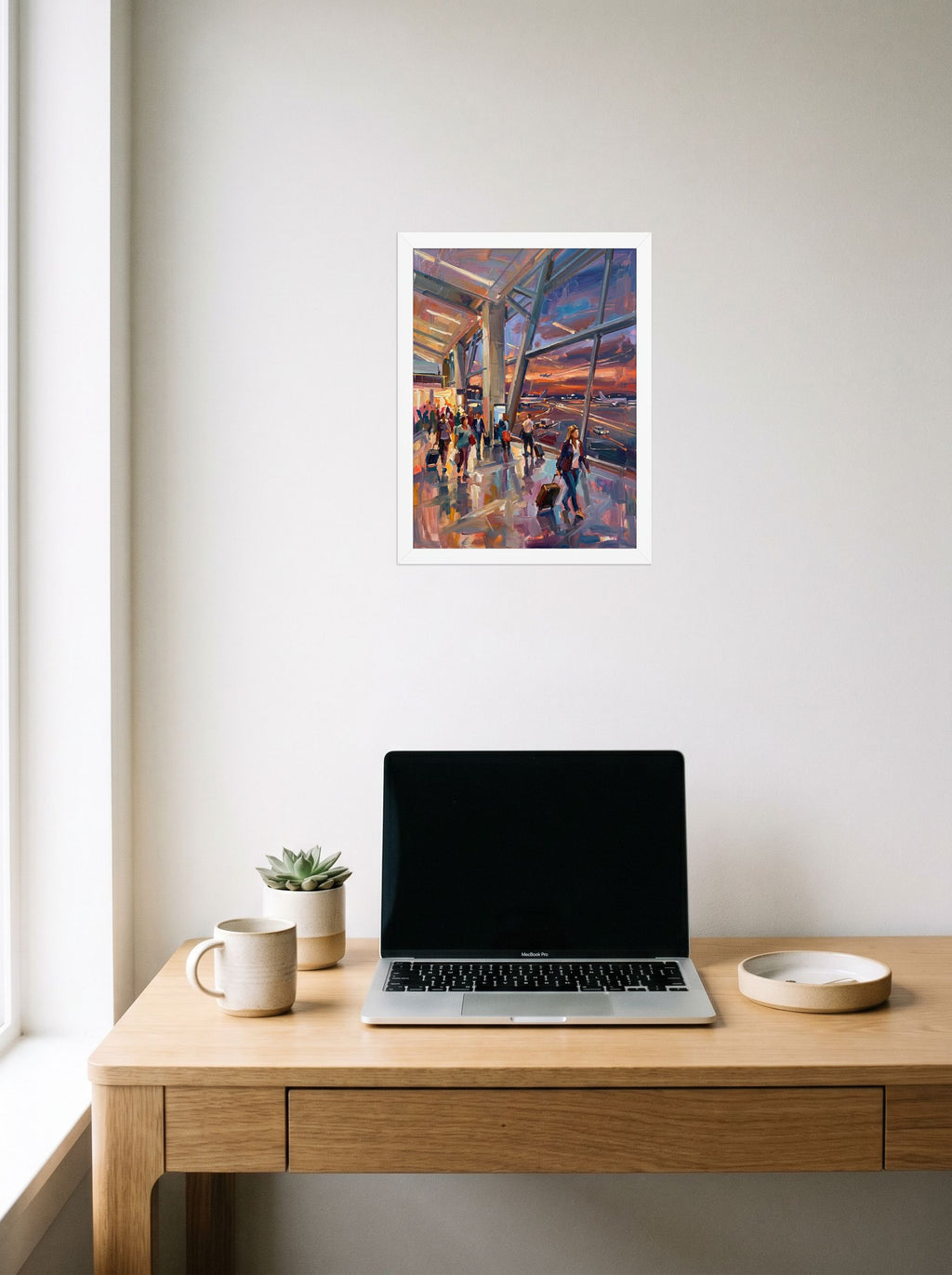 Departures at Dusk Mockup