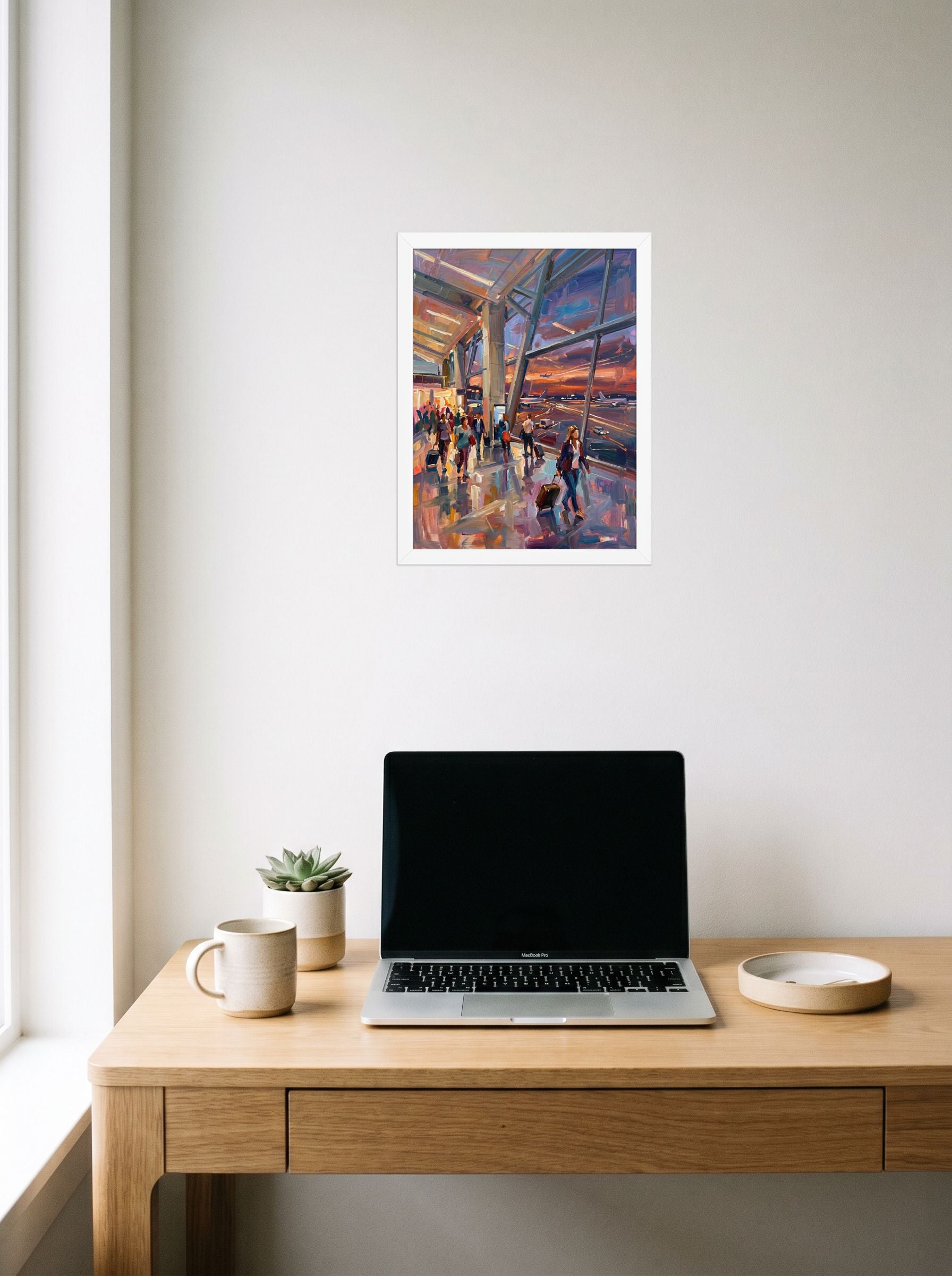 Departures at Dusk Mockup
