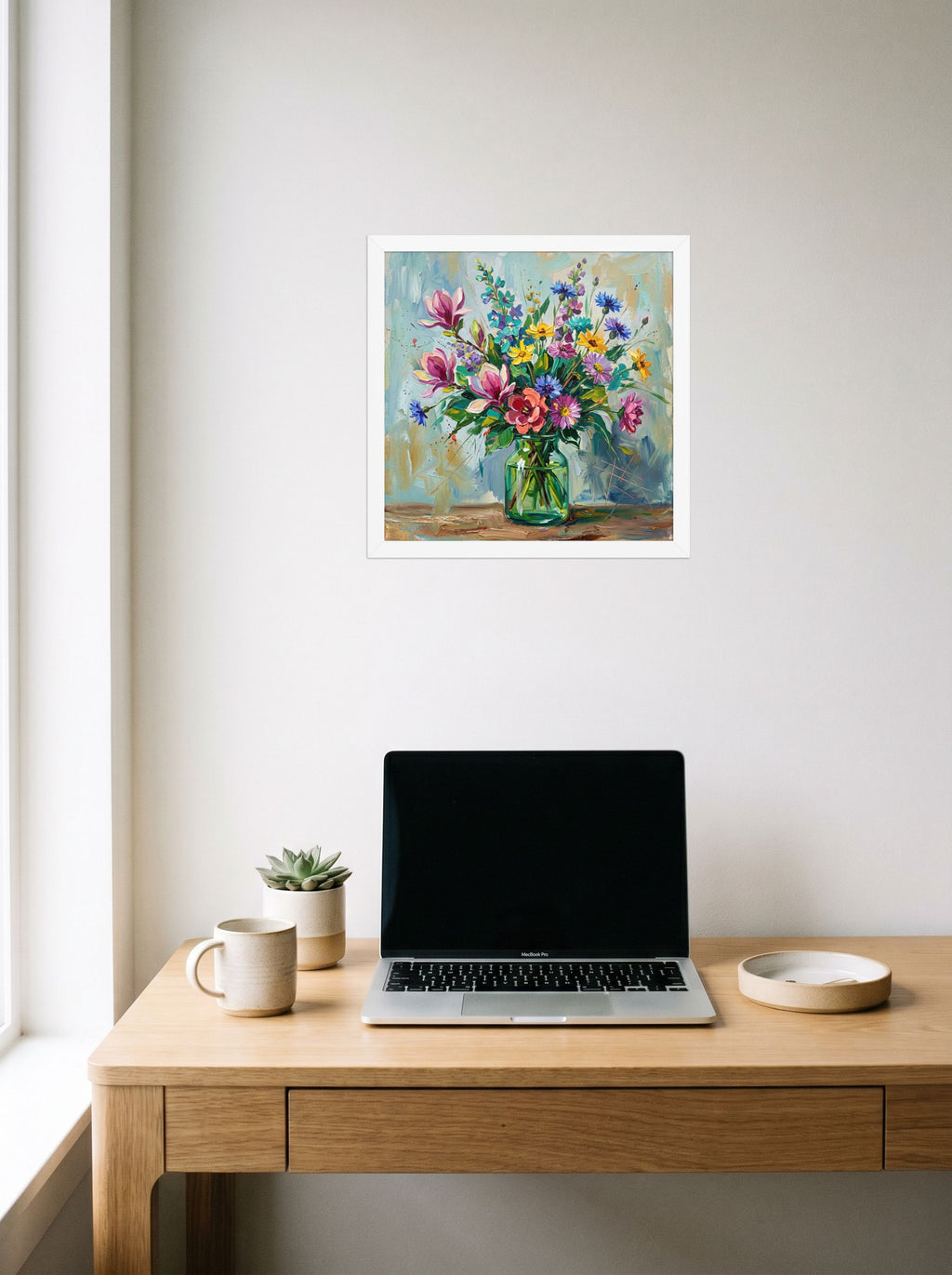 Wildflower Glass Mockup
