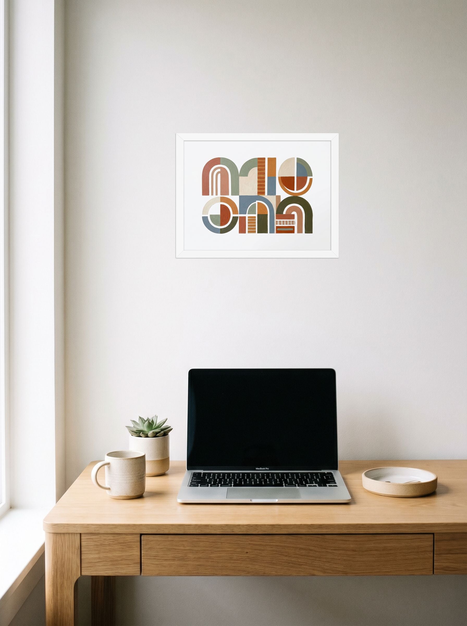 Textured Arches Mockup