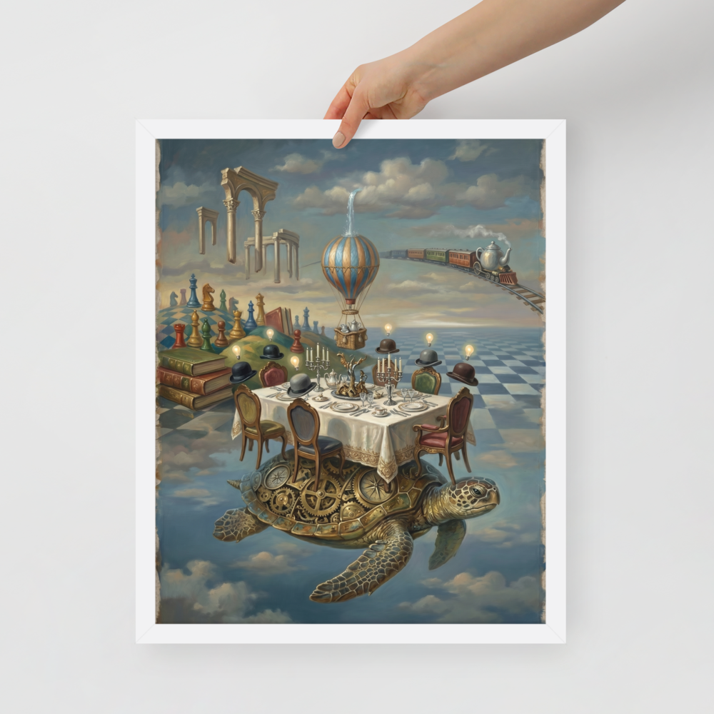 The Tea Party of Time Mockup