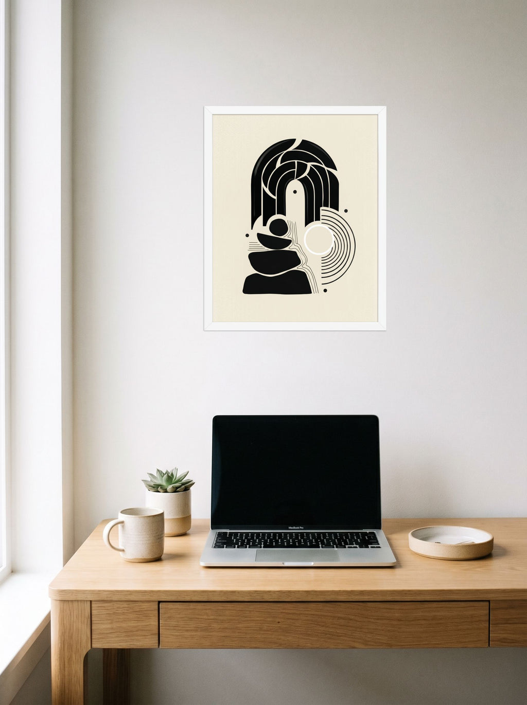 Monochrome Equilibrium Mockup