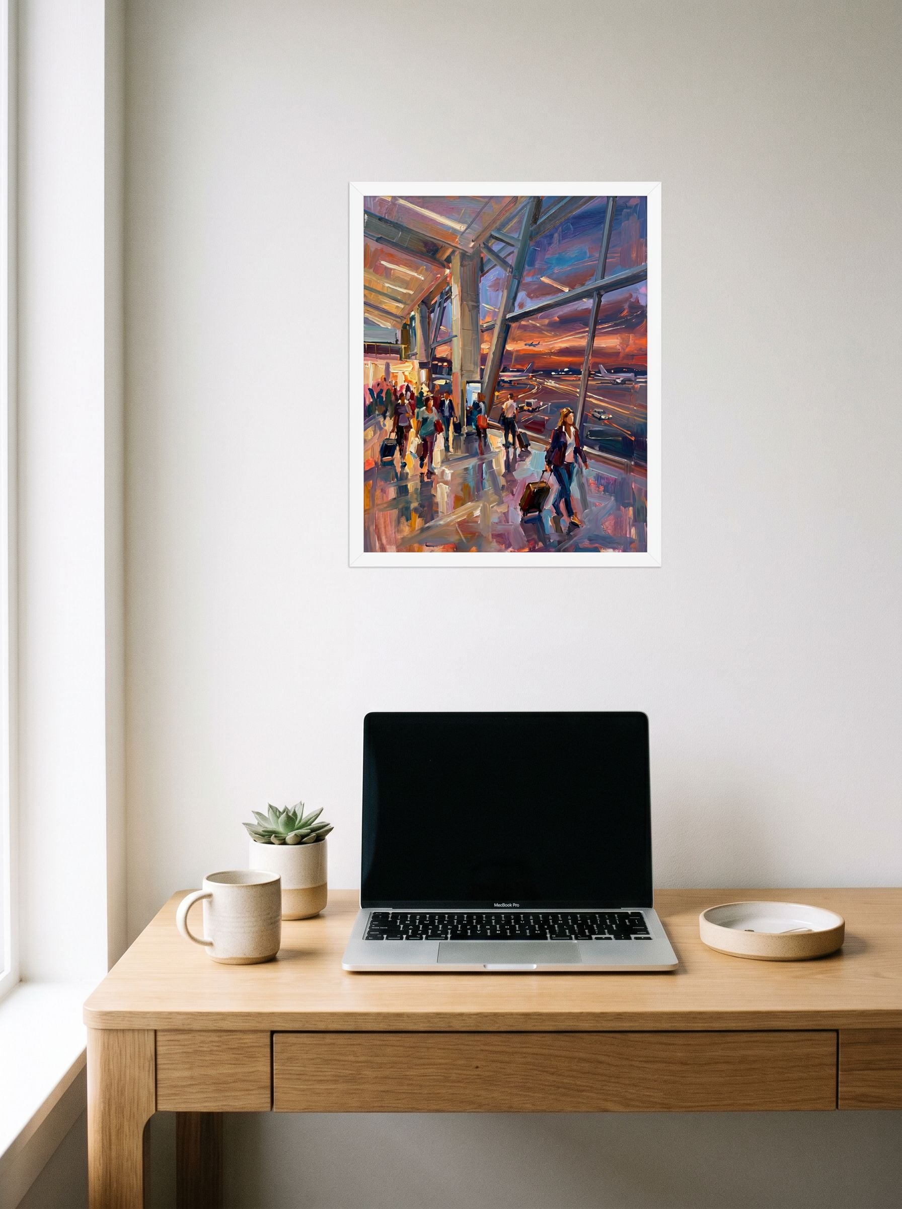Departures at Dusk Mockup