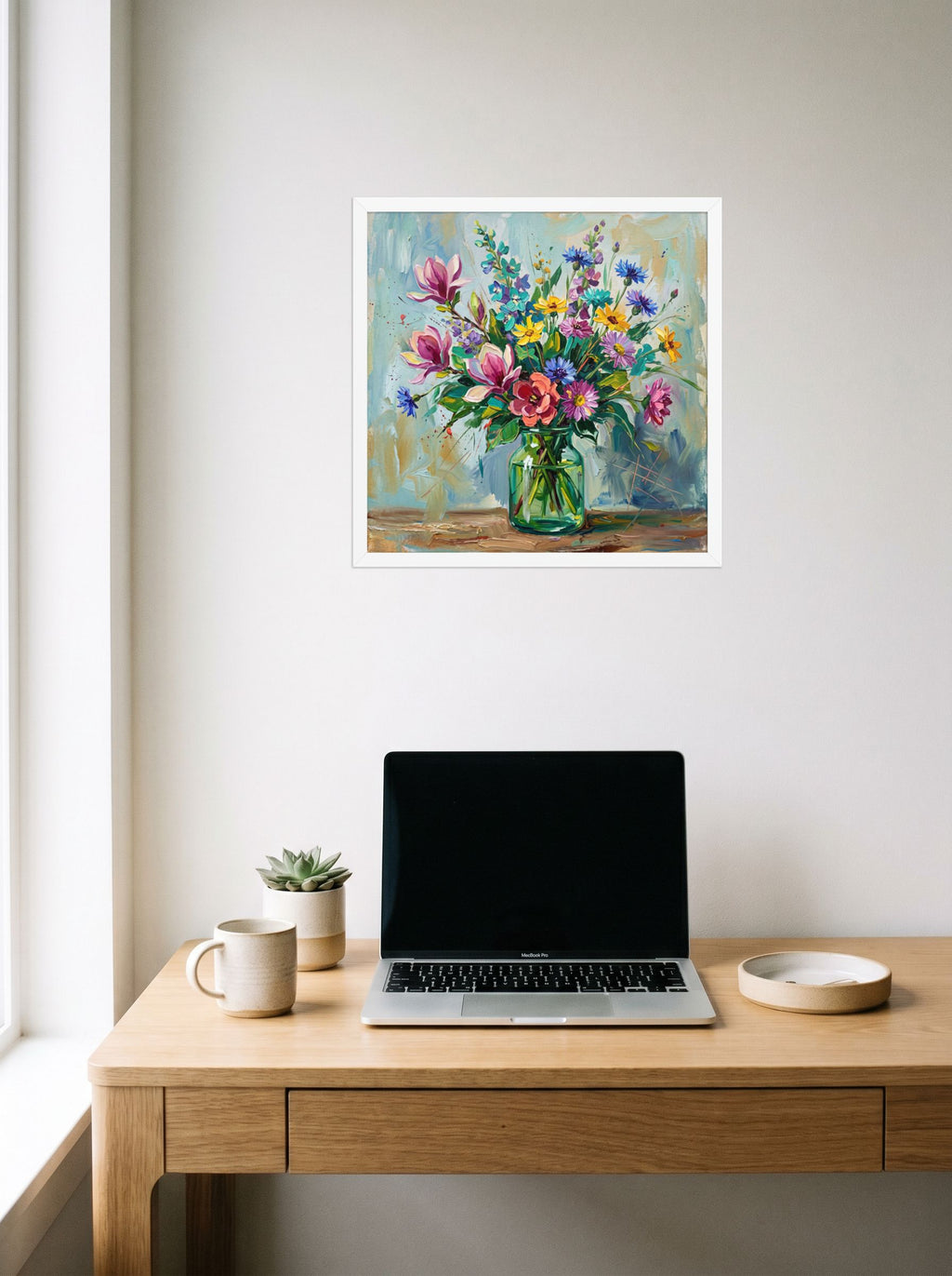 Wildflower Glass Mockup