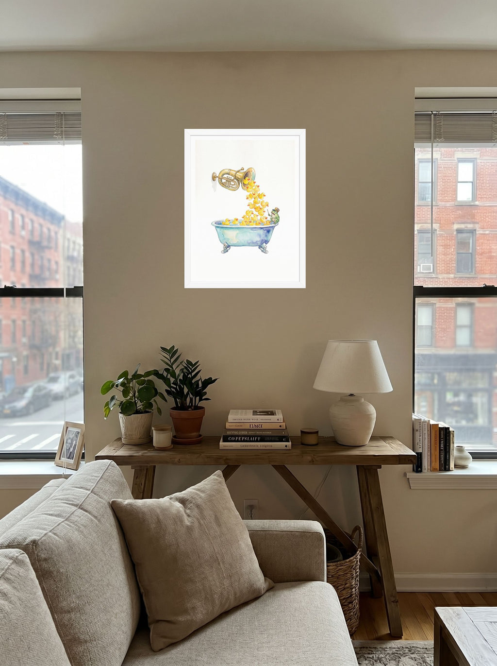 The Symphony of Rubber Ducks Mockup