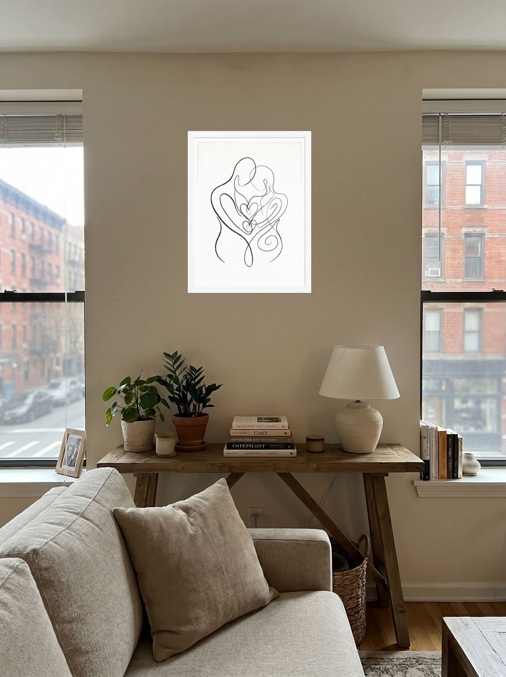 Intertwined Hearts Mockup