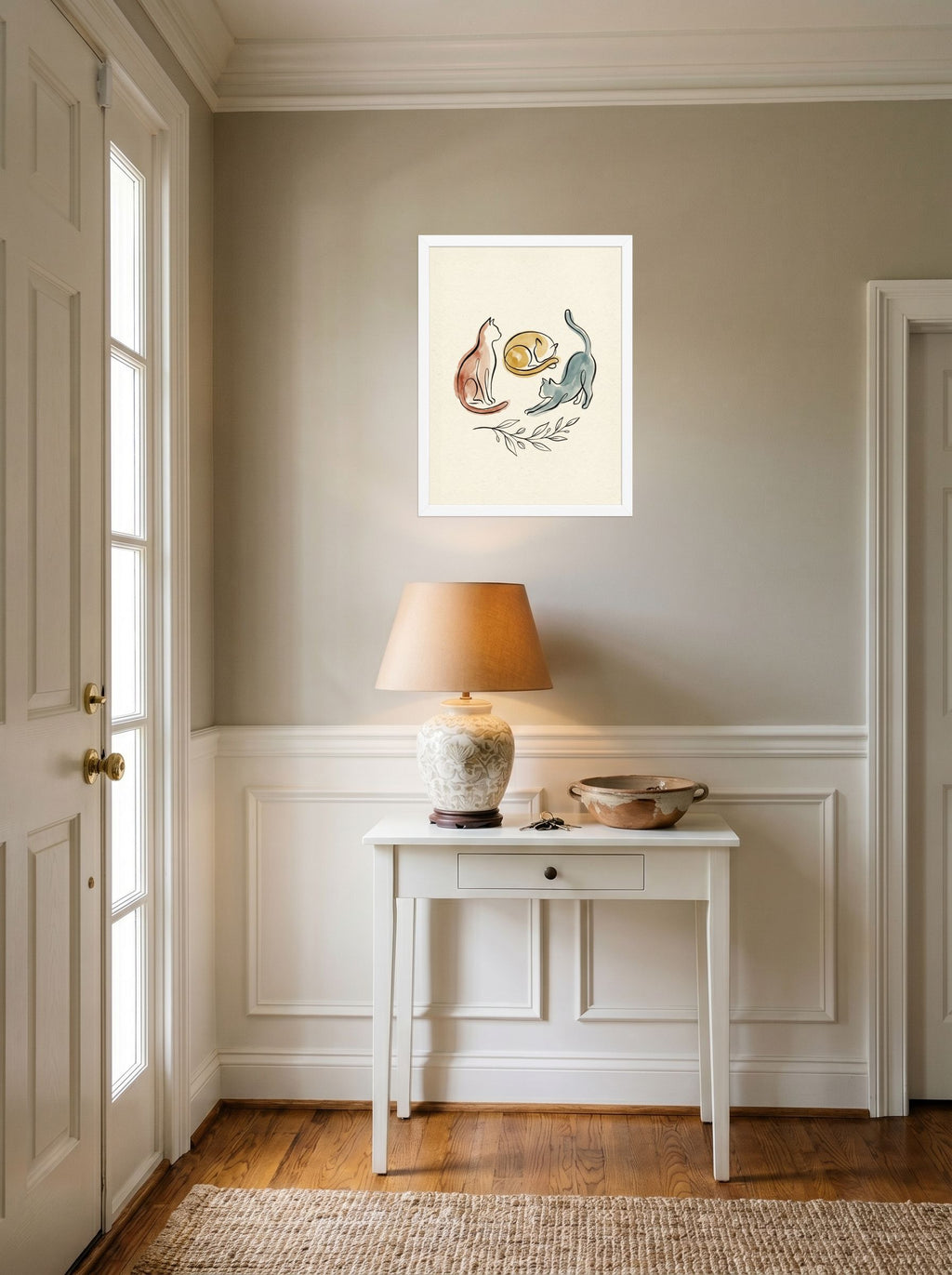 Feline Trio Mockup