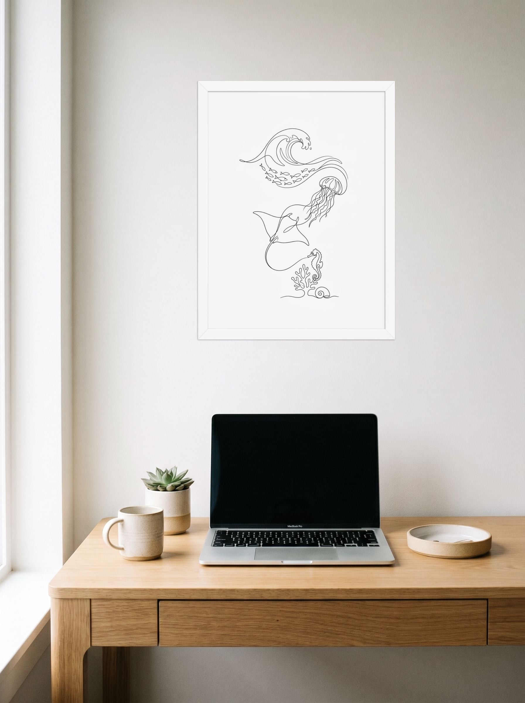 Oceanic Harmony Mockup
