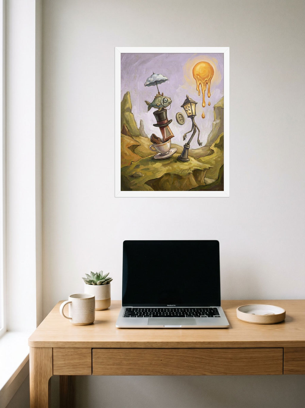 The Melting Hour Mockup
