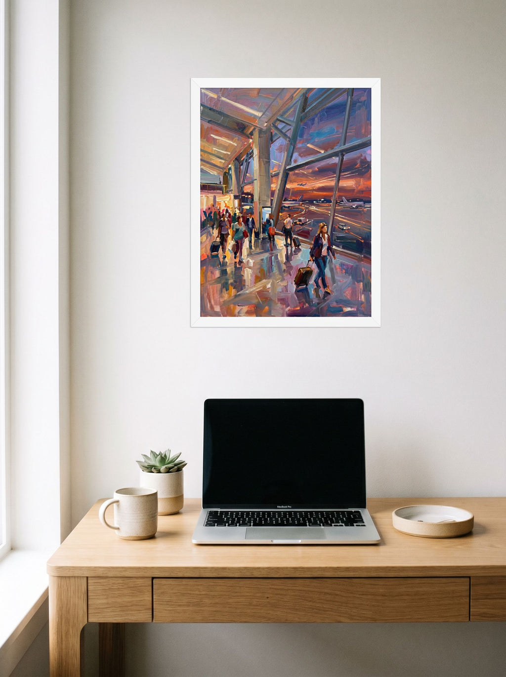 Departures at Dusk Mockup
