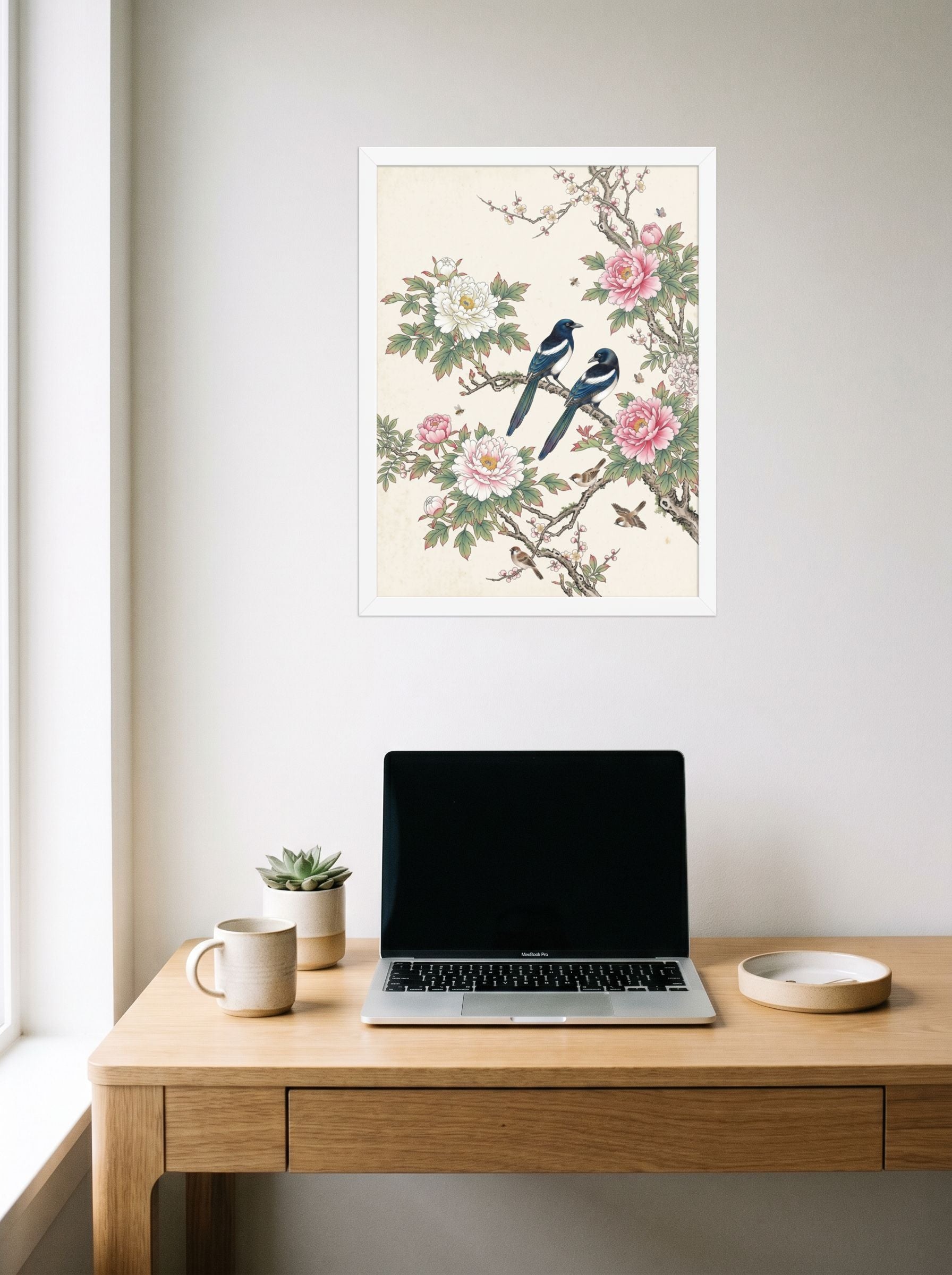 Whispers of the Peony Garden Mockup