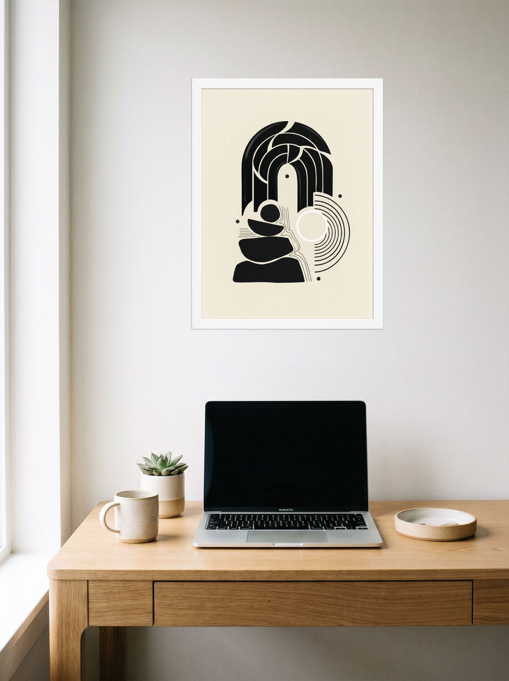 Monochrome Equilibrium Mockup