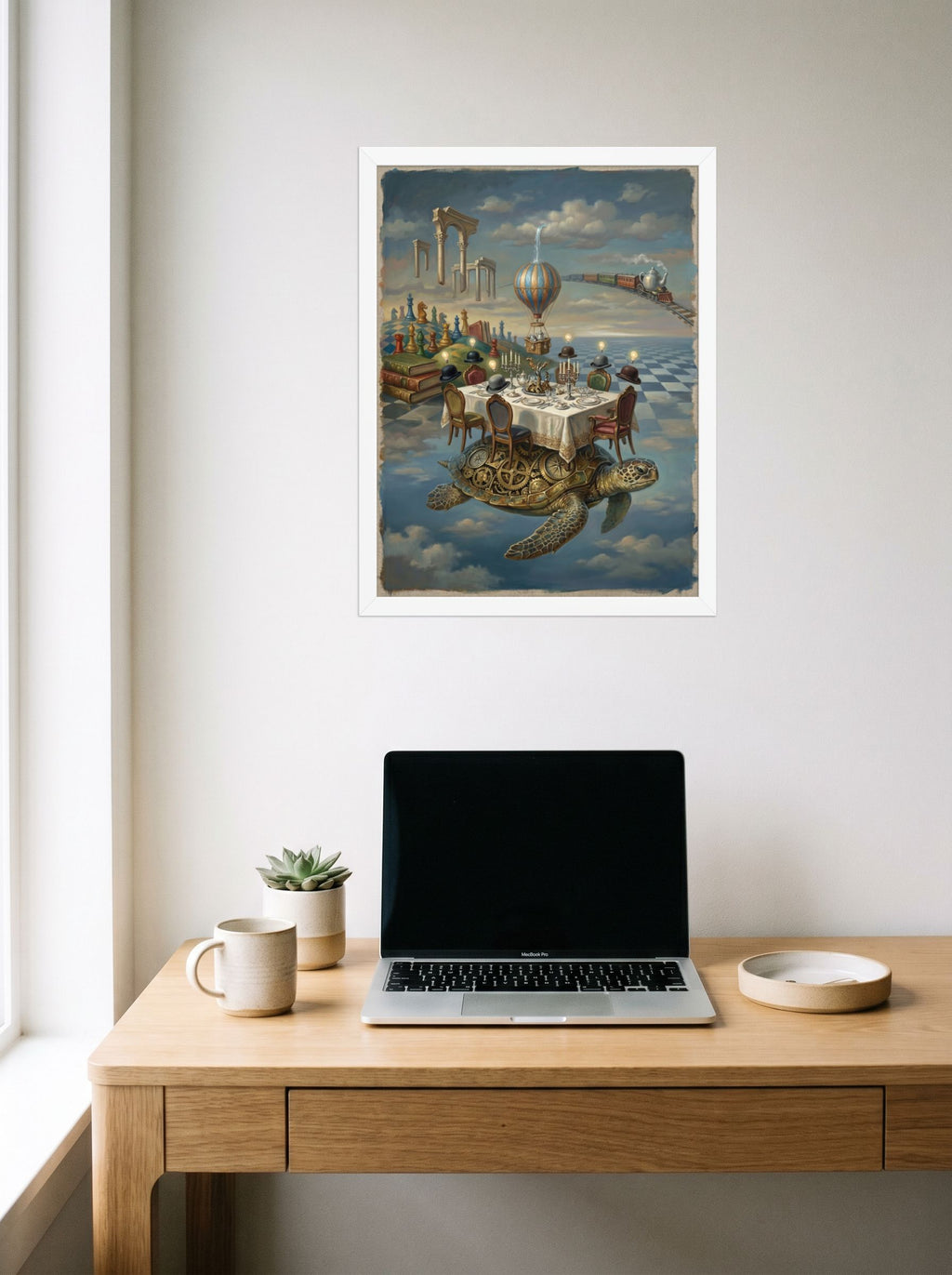 The Tea Party of Time Custom Mockup