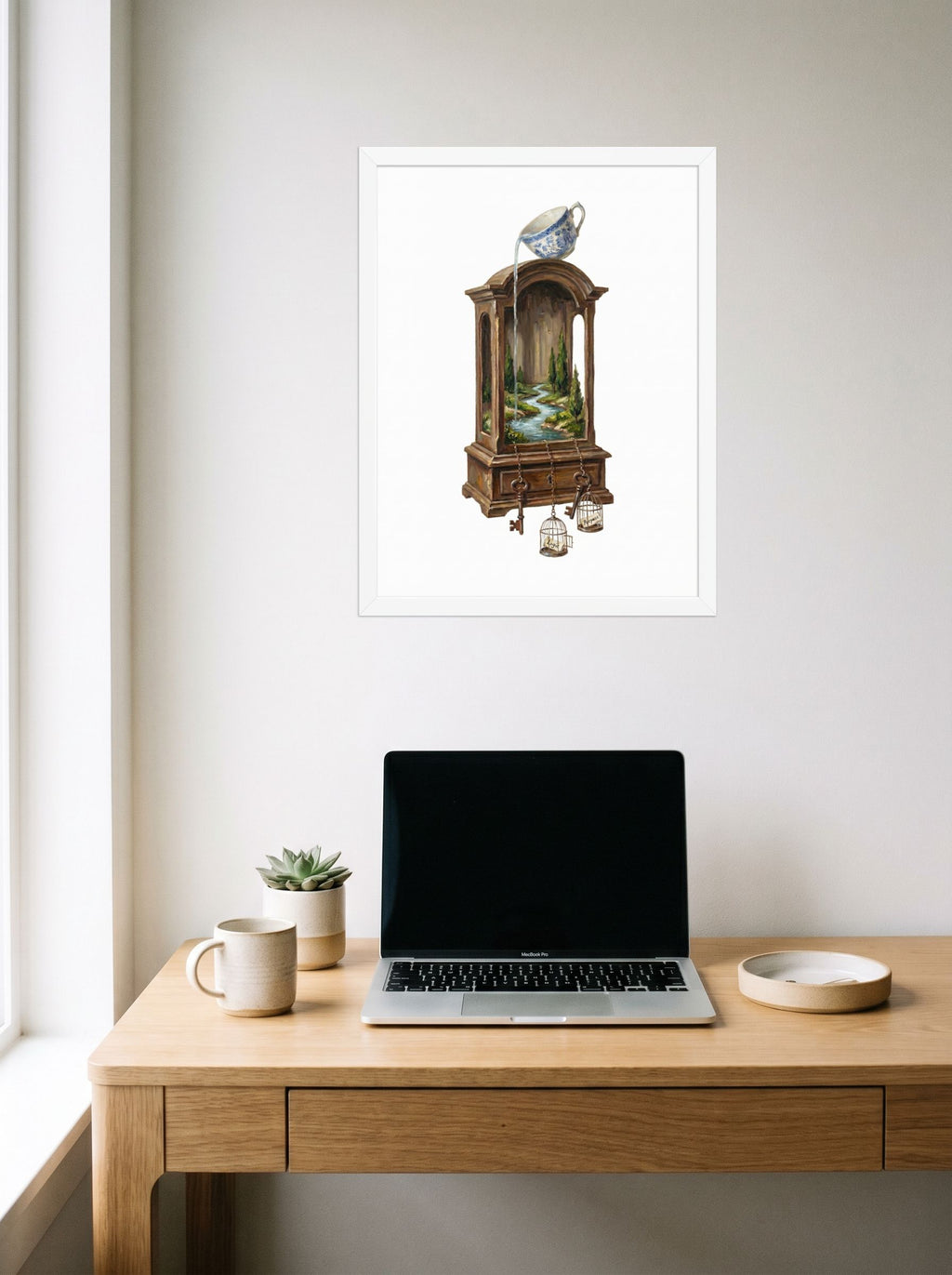 The Caged Reason Mockup